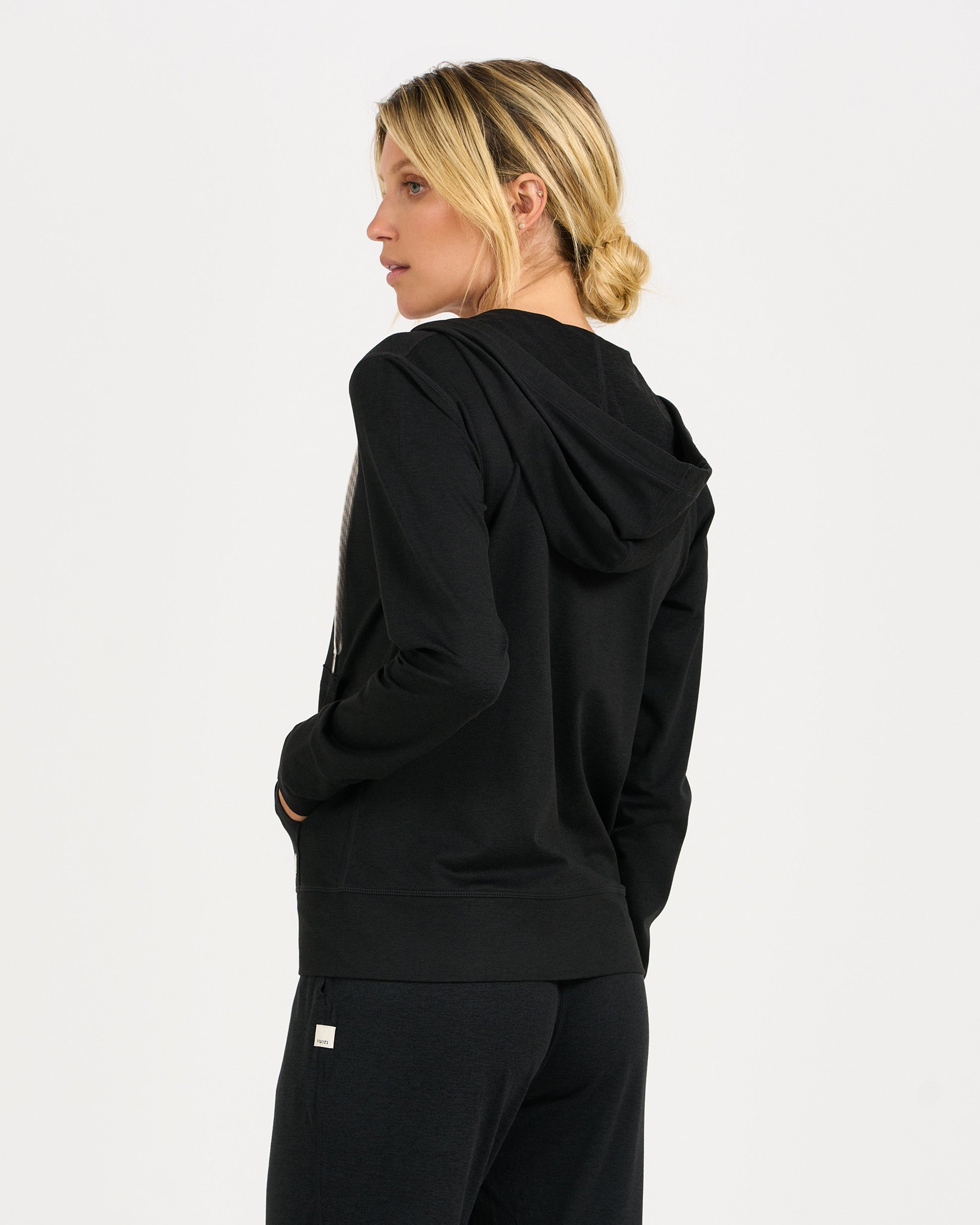 Halo Performance Hoodie | Black Heather - Image 3