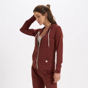 Halo Performance Hoodie | Brick Heather