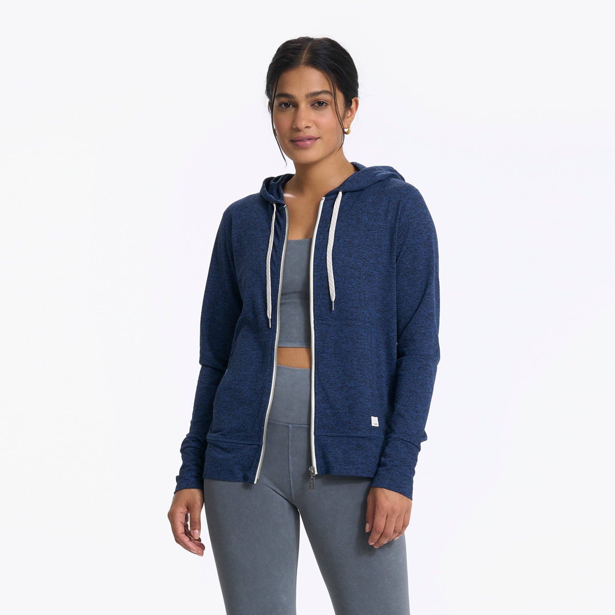 Halo Performance Hoodie | Navy Heather - Image 2