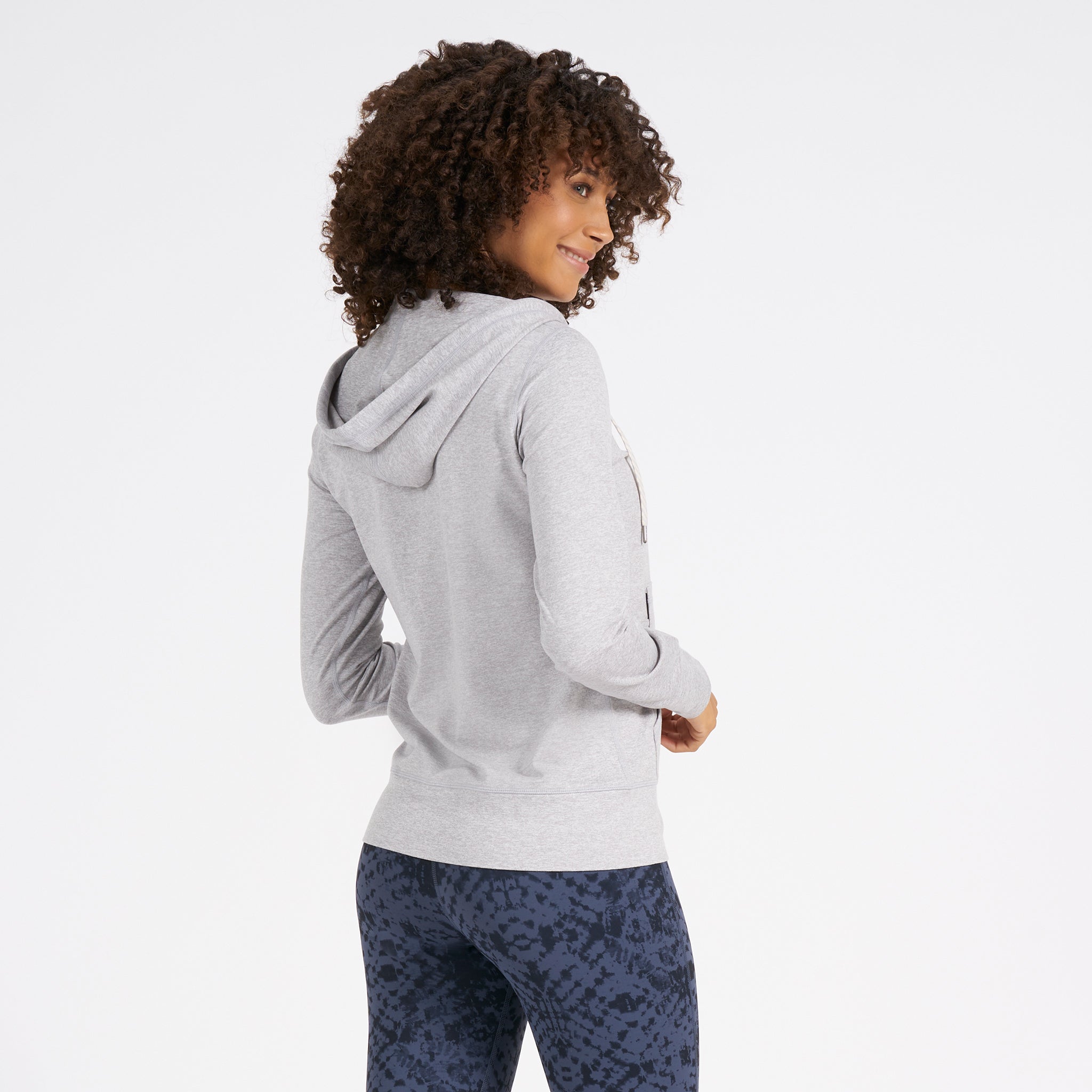 Halo Performance Hoodie | Pale Grey Heather - Image 3