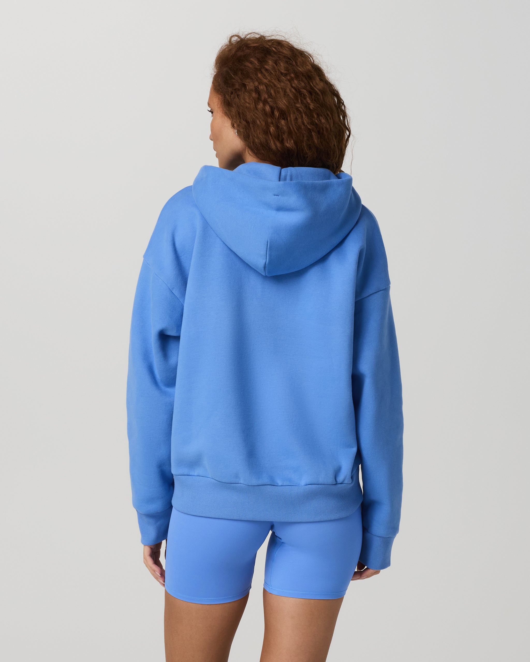 Restore Full Zip Hoodie | Riviera Blue - Image 3