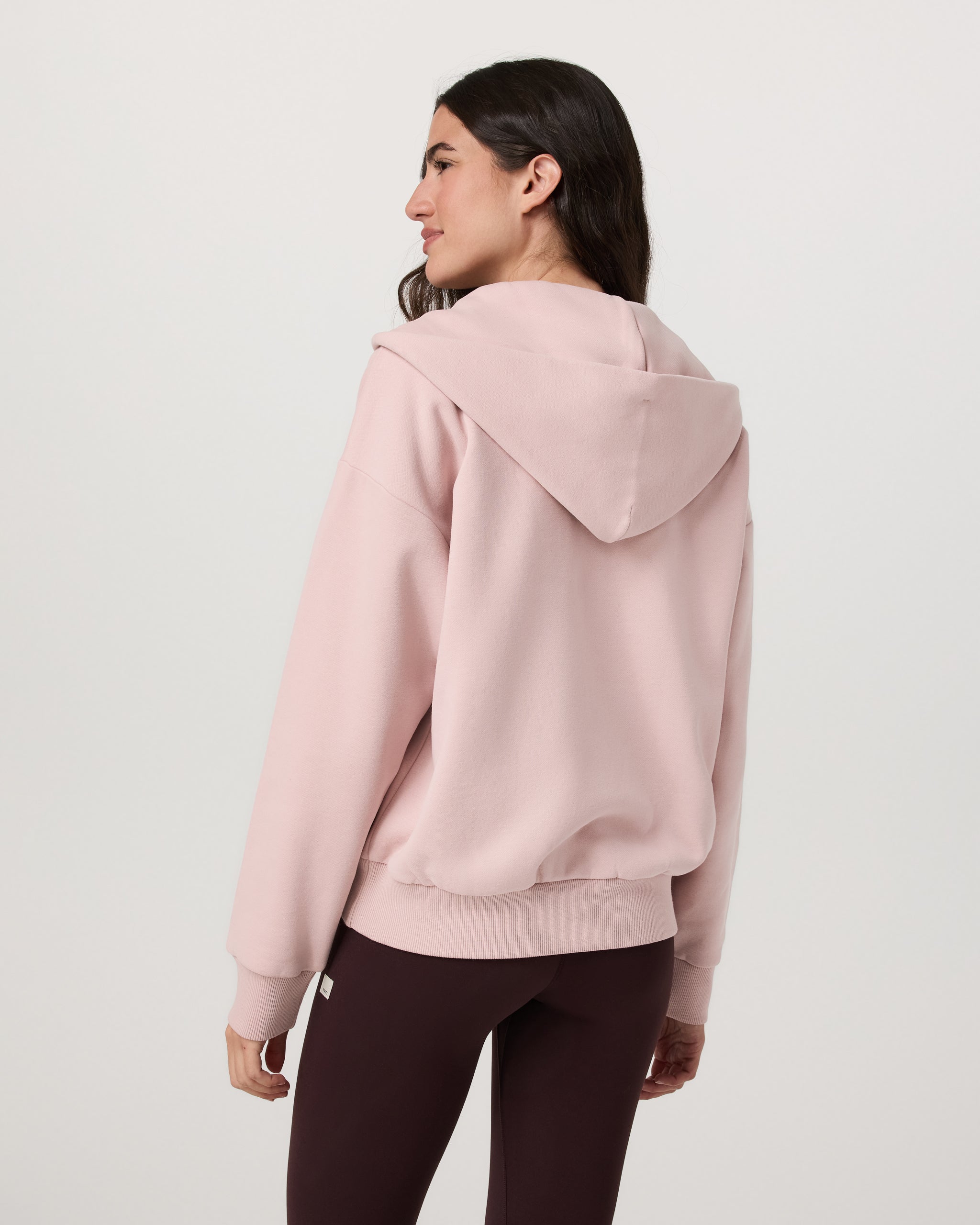 Restore Full Zip Hoodie | Vintage Rose - Image 3