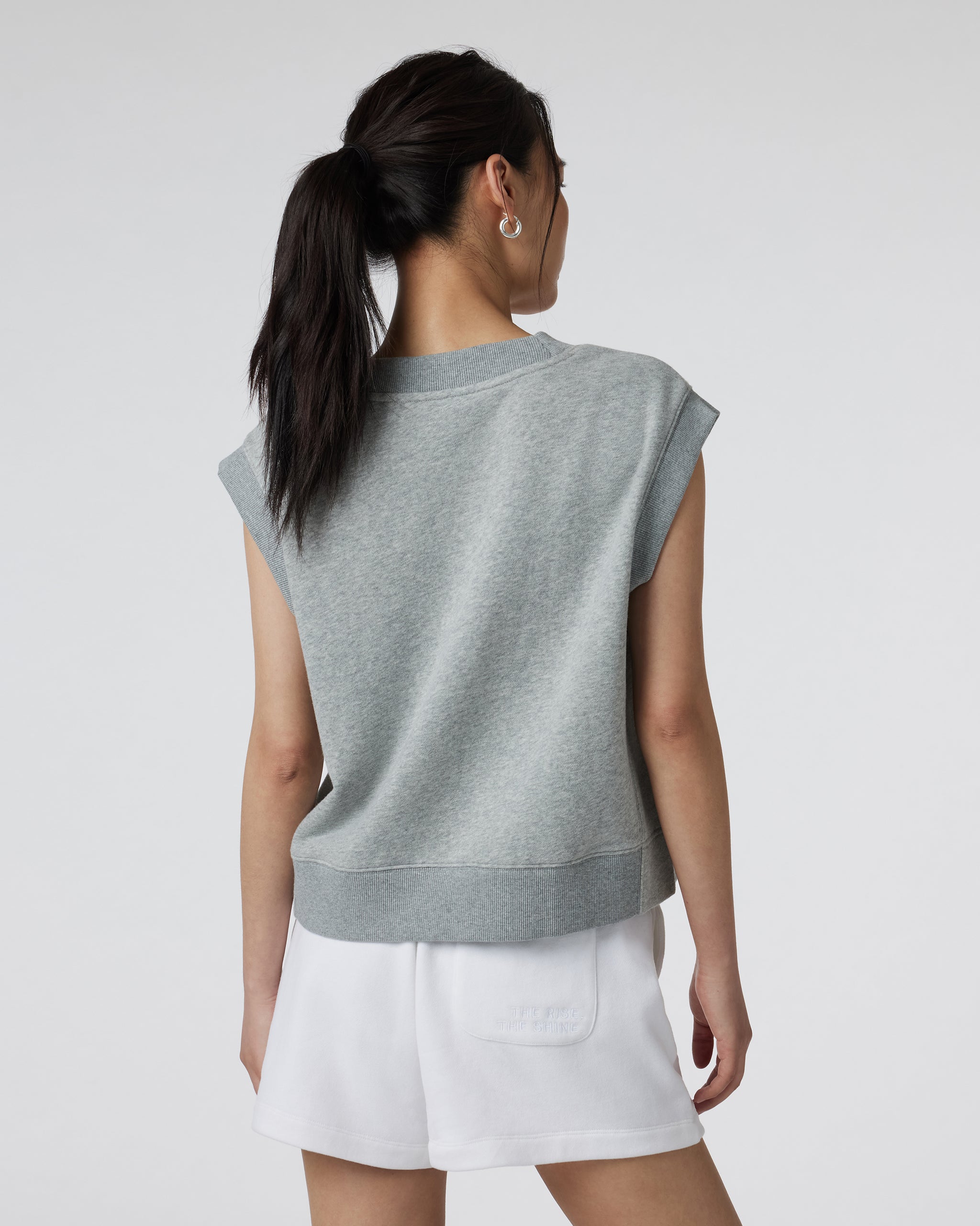 Sedona Vest | Light Heather Grey - Image 3