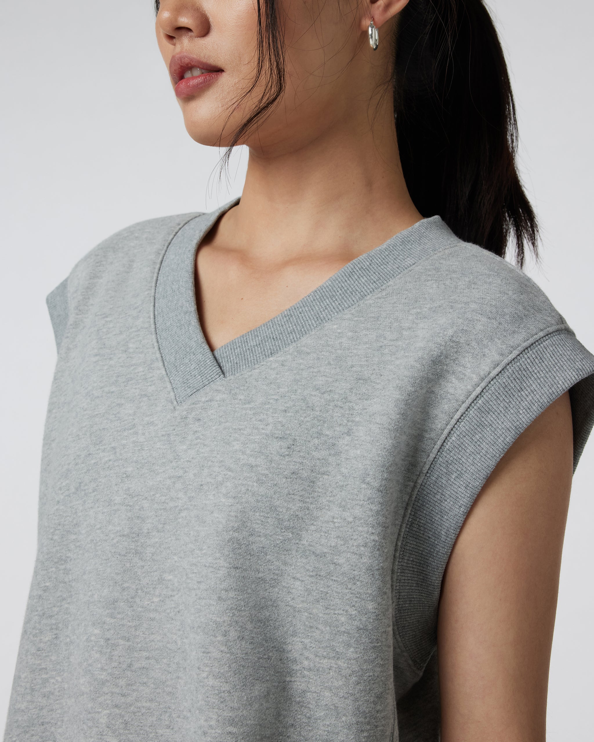 Sedona Vest | Light Heather Grey - Image 4