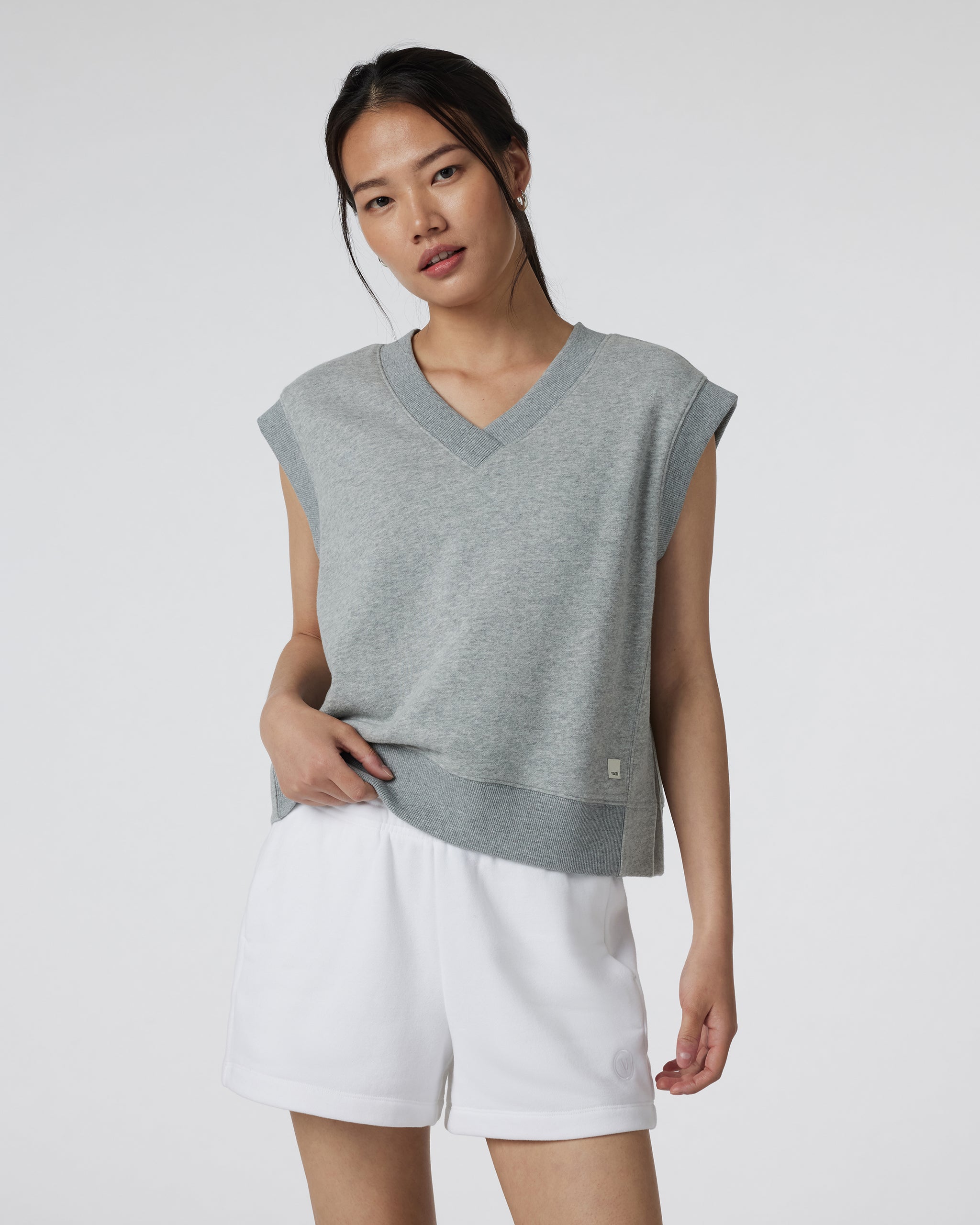 Sedona Vest | Light Heather Grey