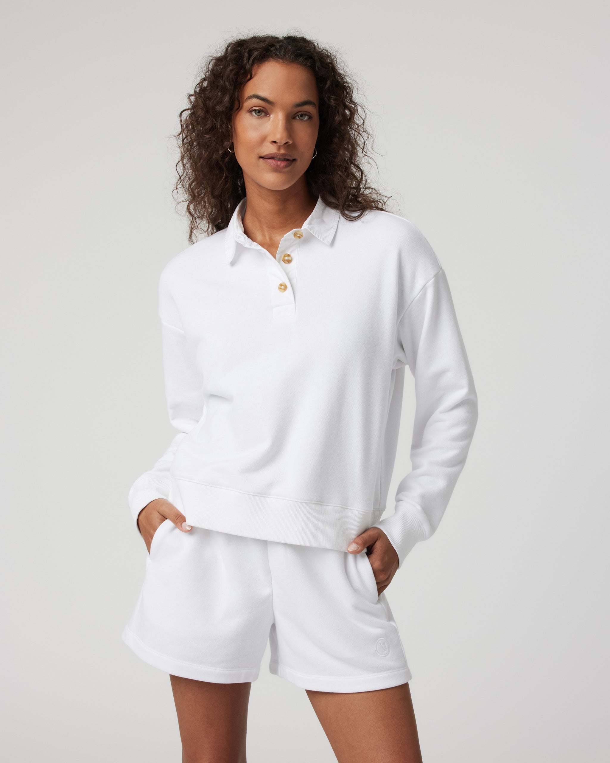 Sedona Rugby Polo | White - Image 2