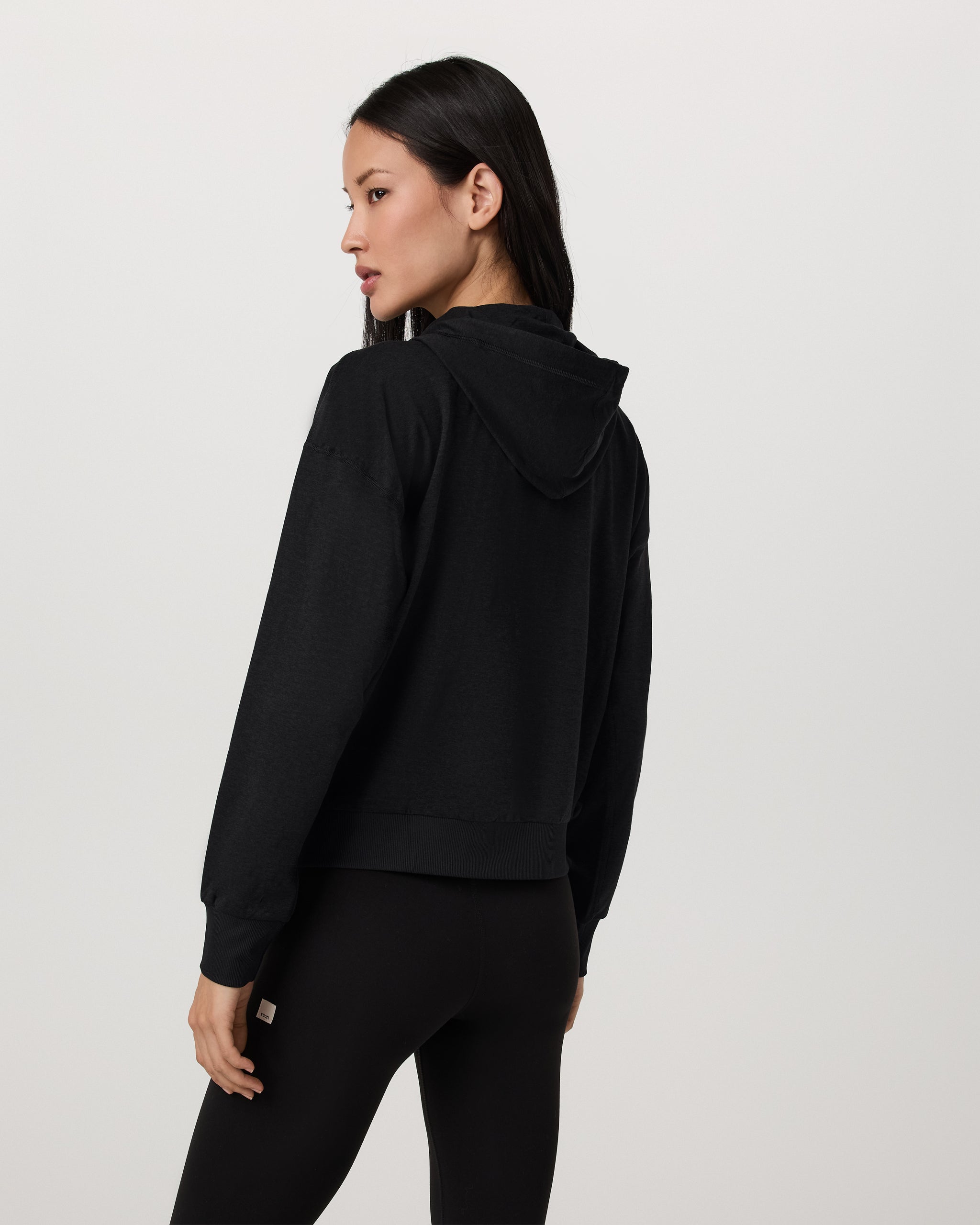 Halo Modern Pullover Hoodie | Black Heather - Image 3