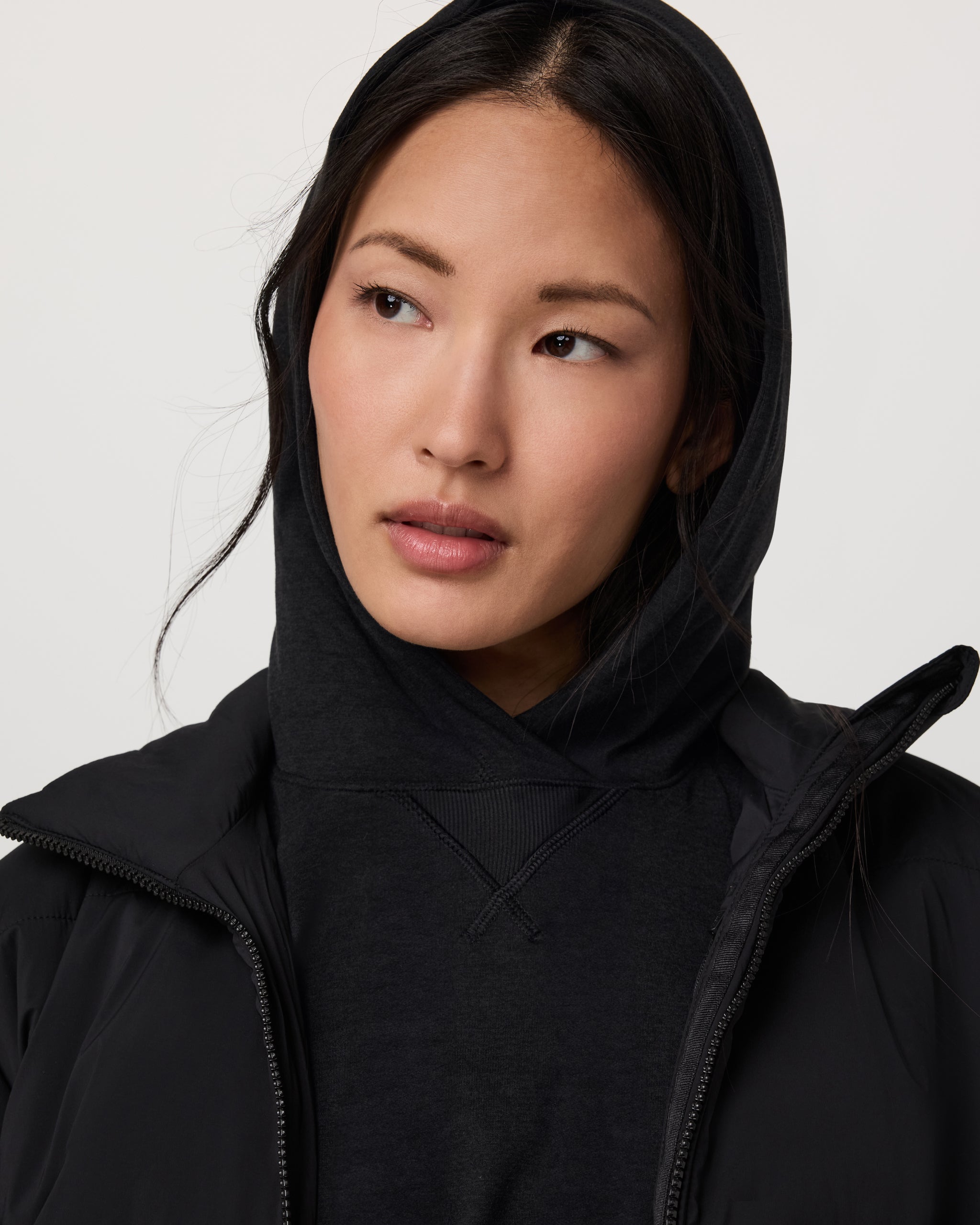 Halo Modern Pullover Hoodie | Black Heather - Image 5