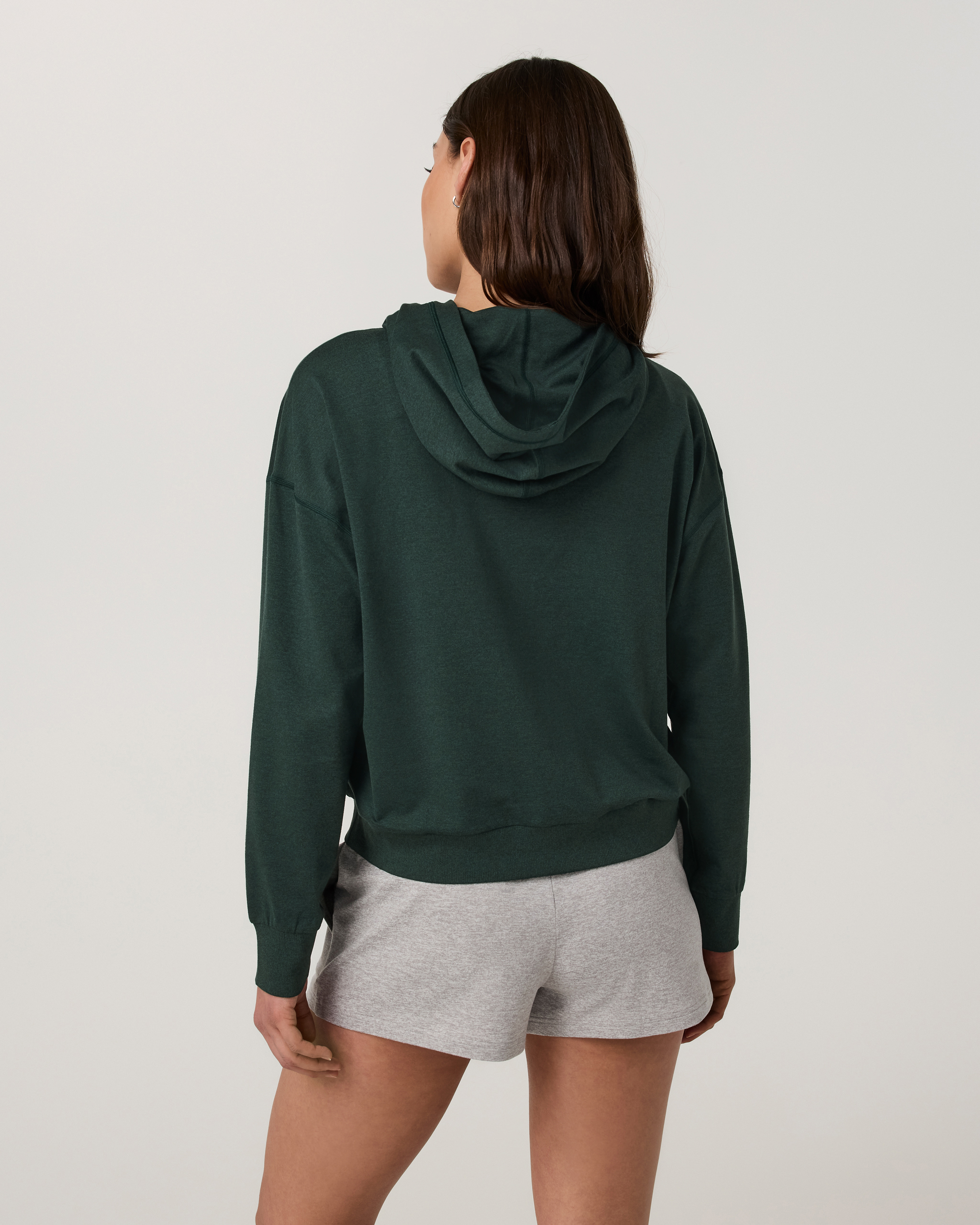 Halo Modern Pullover Hoodie | Hemlock Heather - Image 3