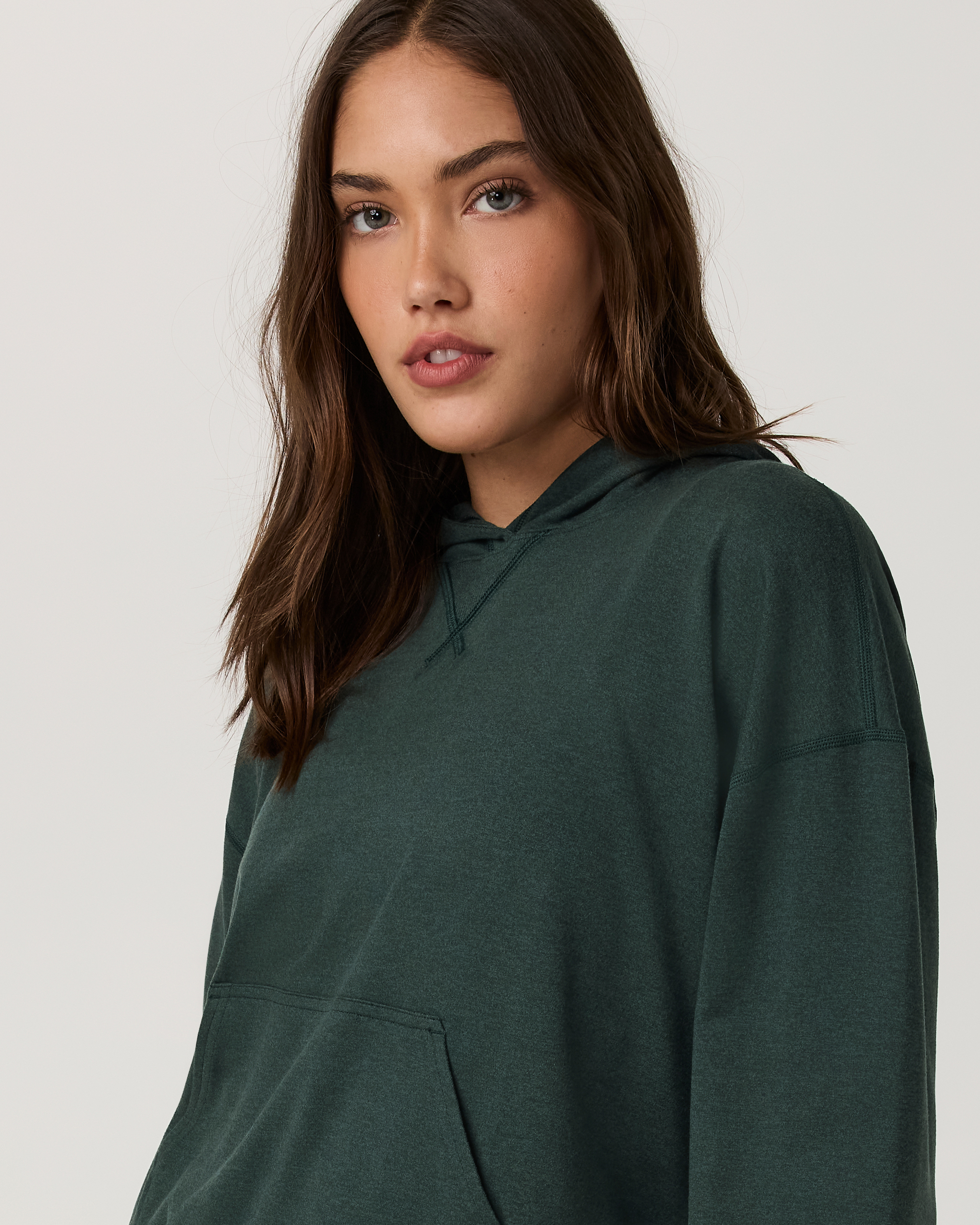 Halo Modern Pullover Hoodie | Hemlock Heather - Image 2