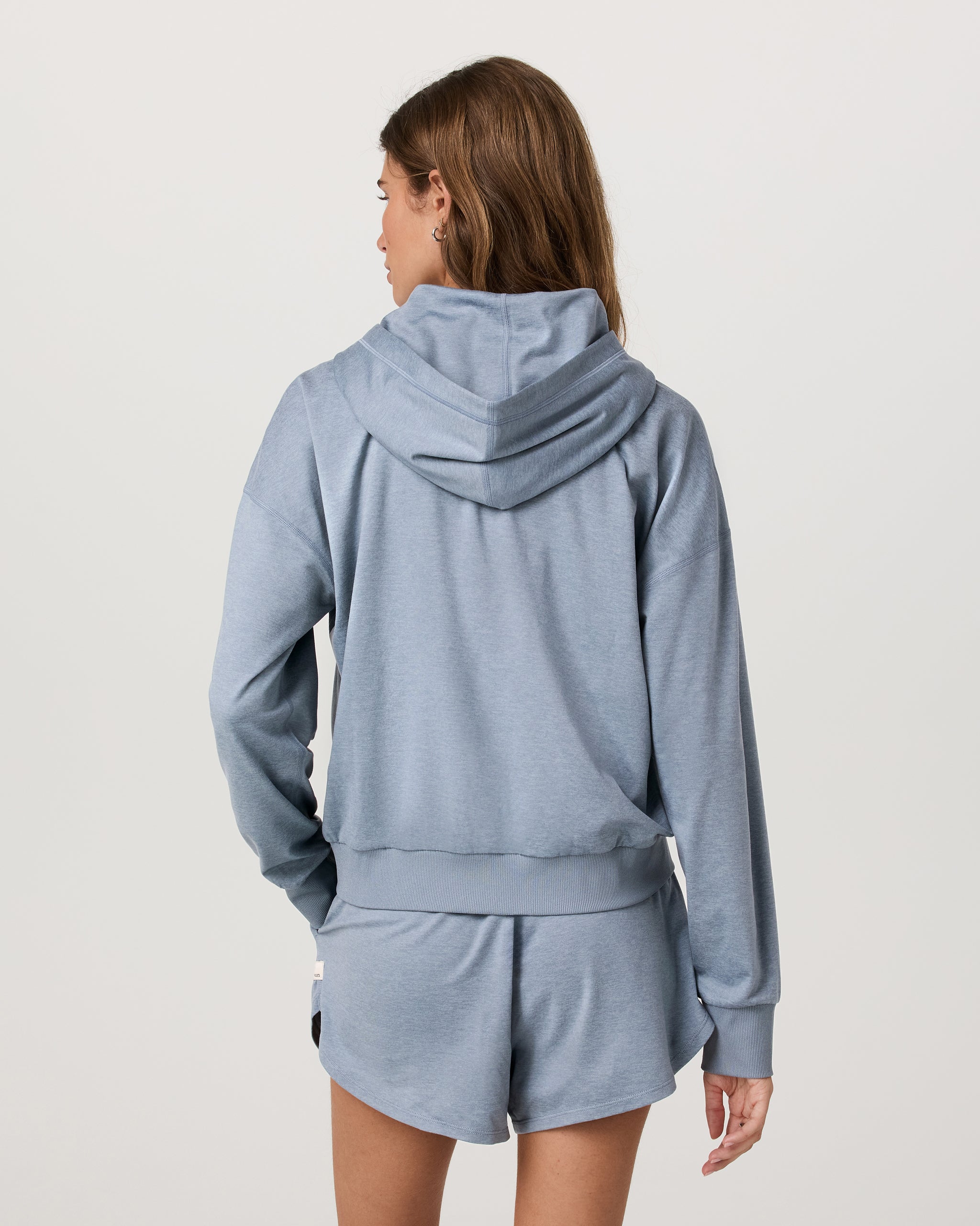 Halo Modern Pullover Hoodie | Sea Glass Heather - Image 3