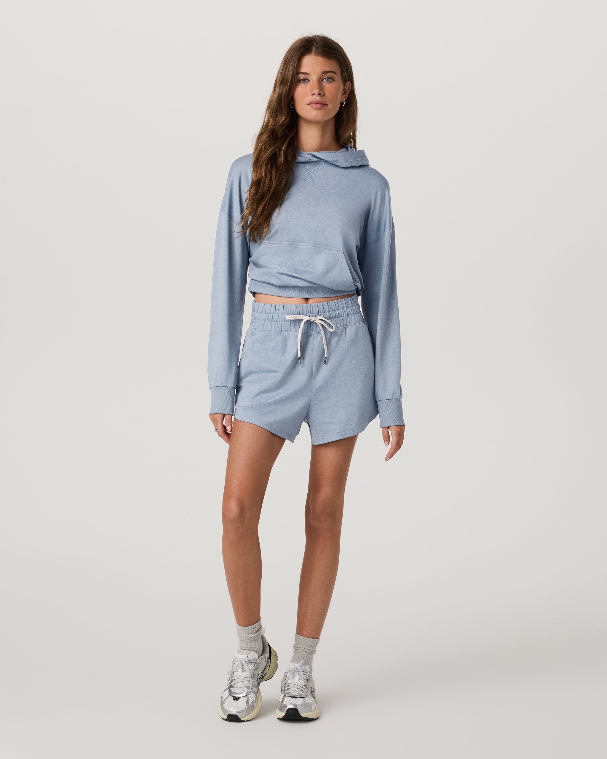 Halo Modern Pullover Hoodie | Sea Glass Heather - Image 4