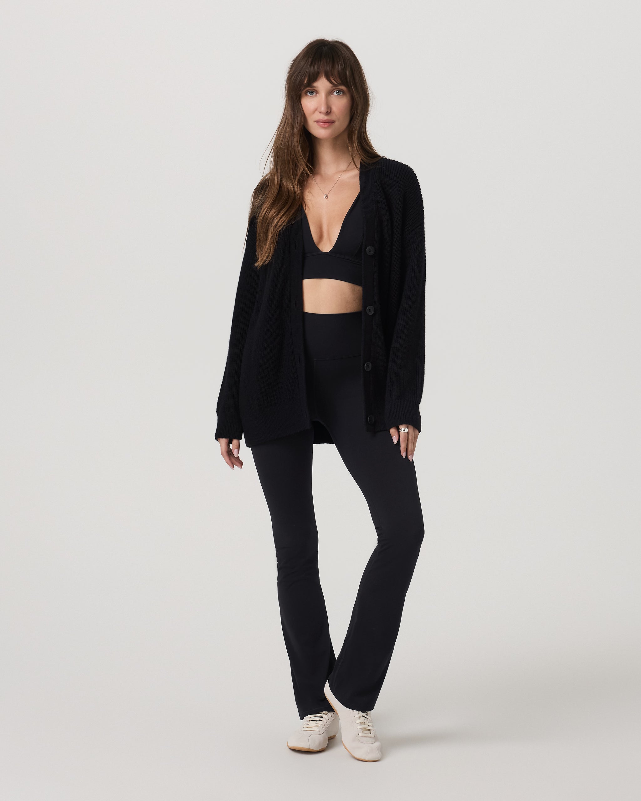 Alps Boyfriend Cardigan | Black - Image 4