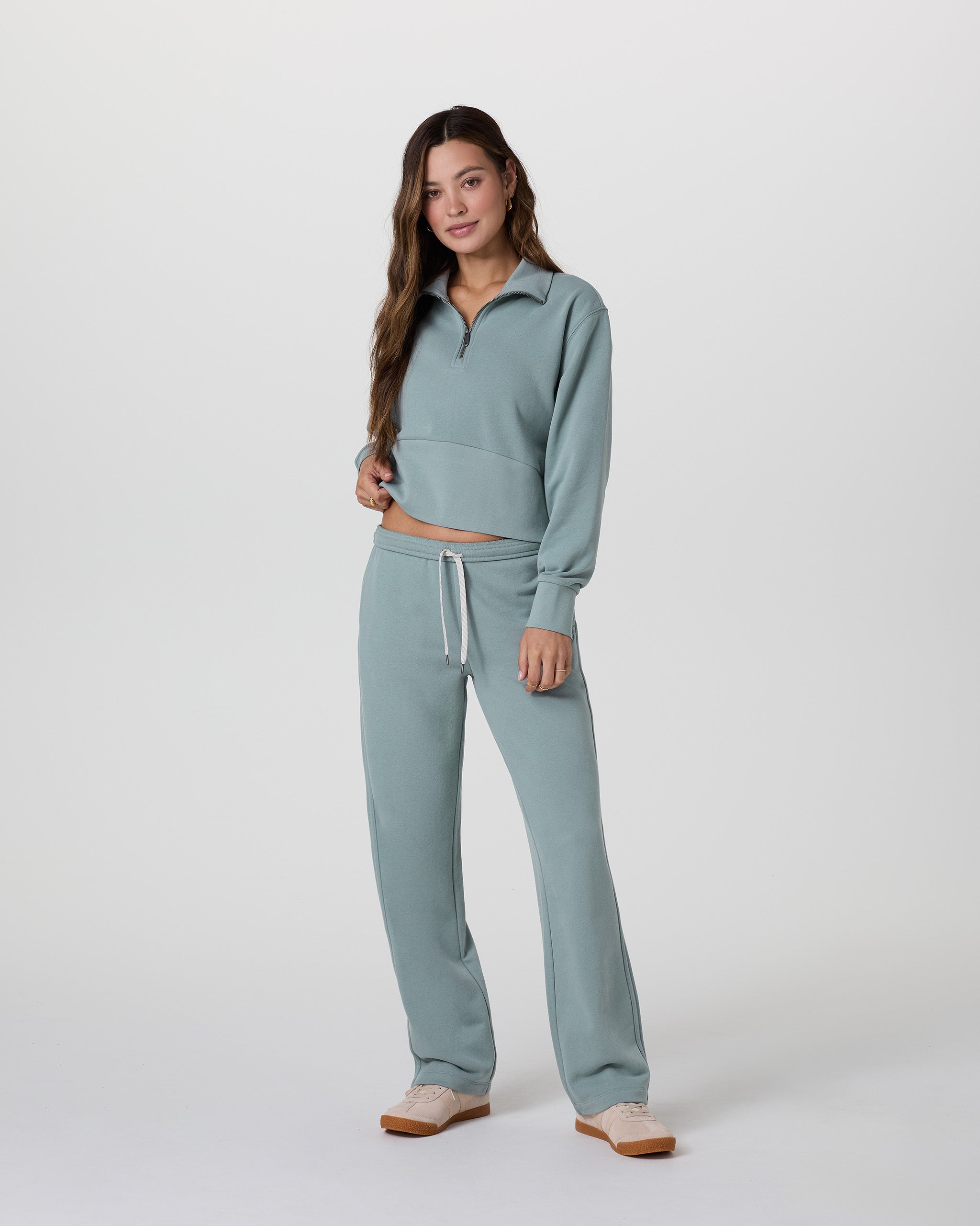 Sedona Straight Leg Sweatpant | Mist - Image 2