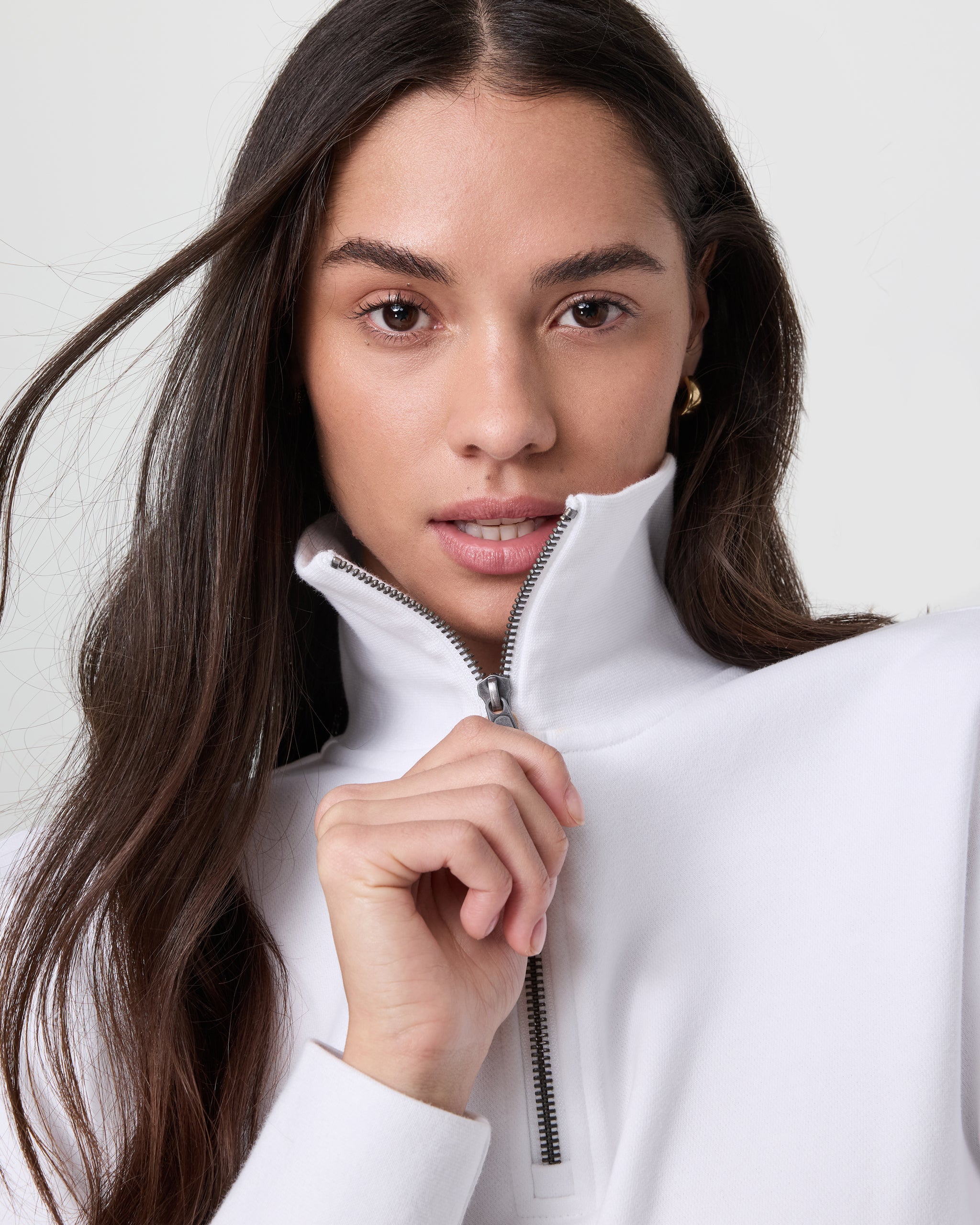 Sedona Sport Half Zip | White - Image 5