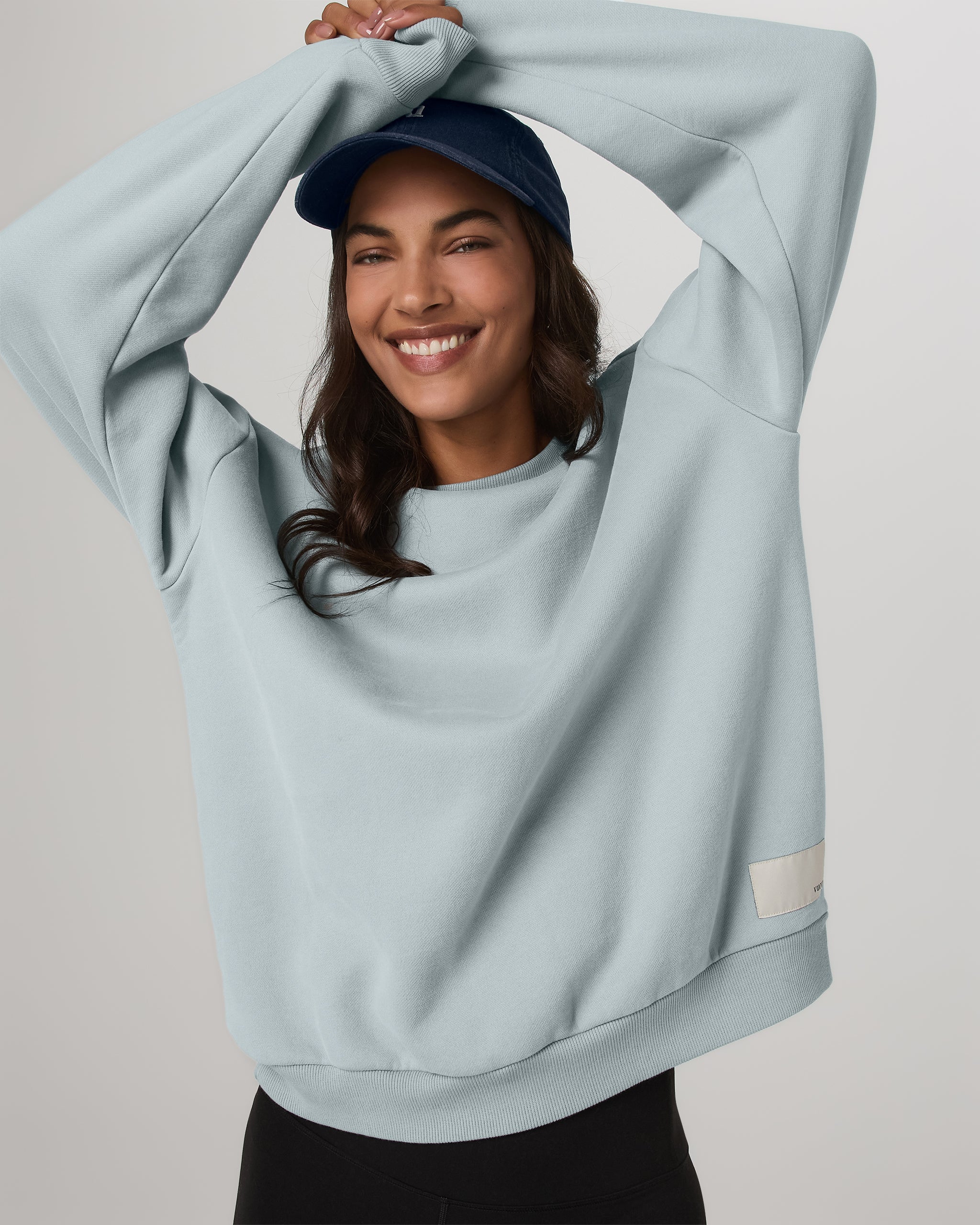 Restore Oversized Crew 2.0 | Blue Haze
