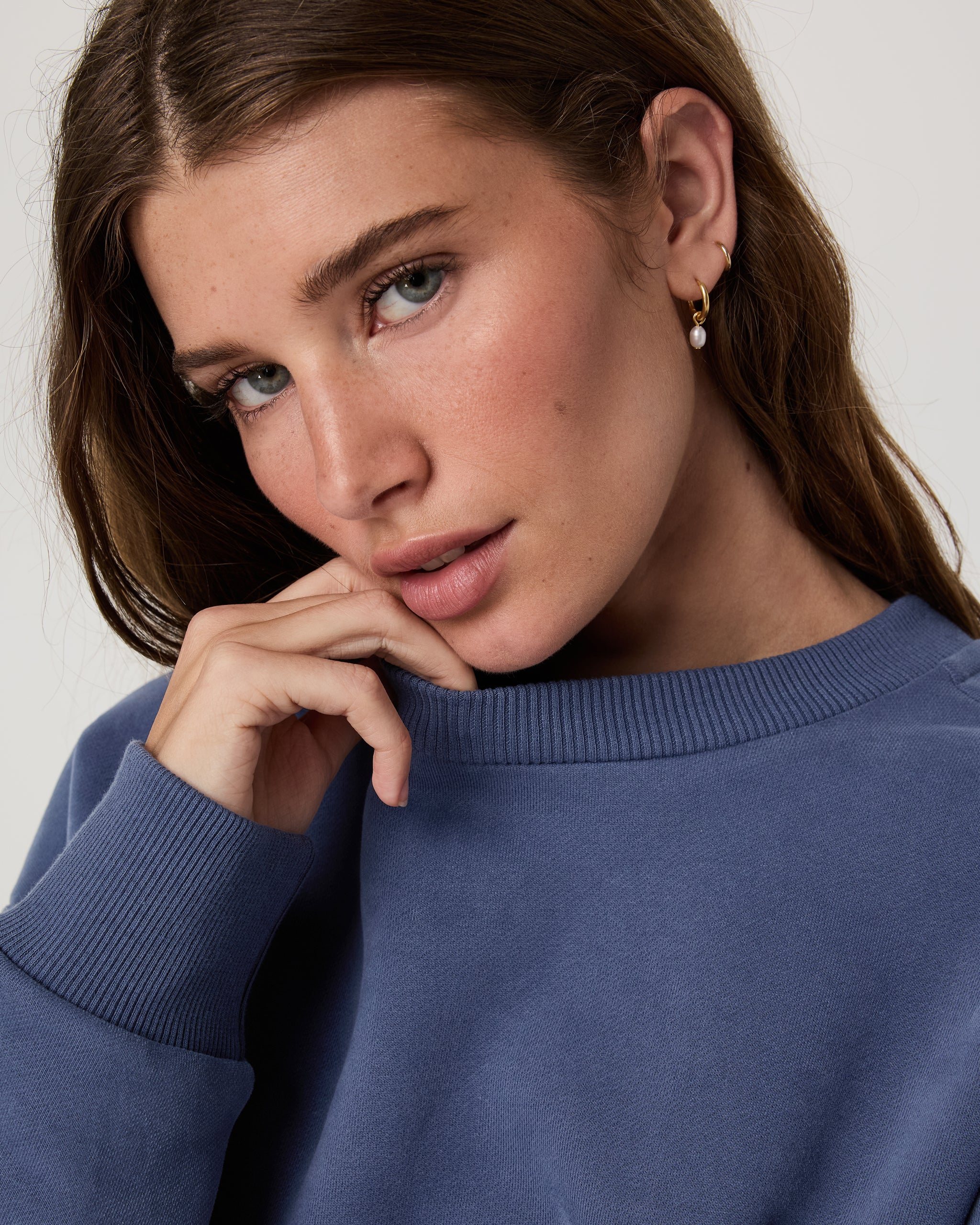 Restore Oversized Crew 2.0 | French Blue - Image 3