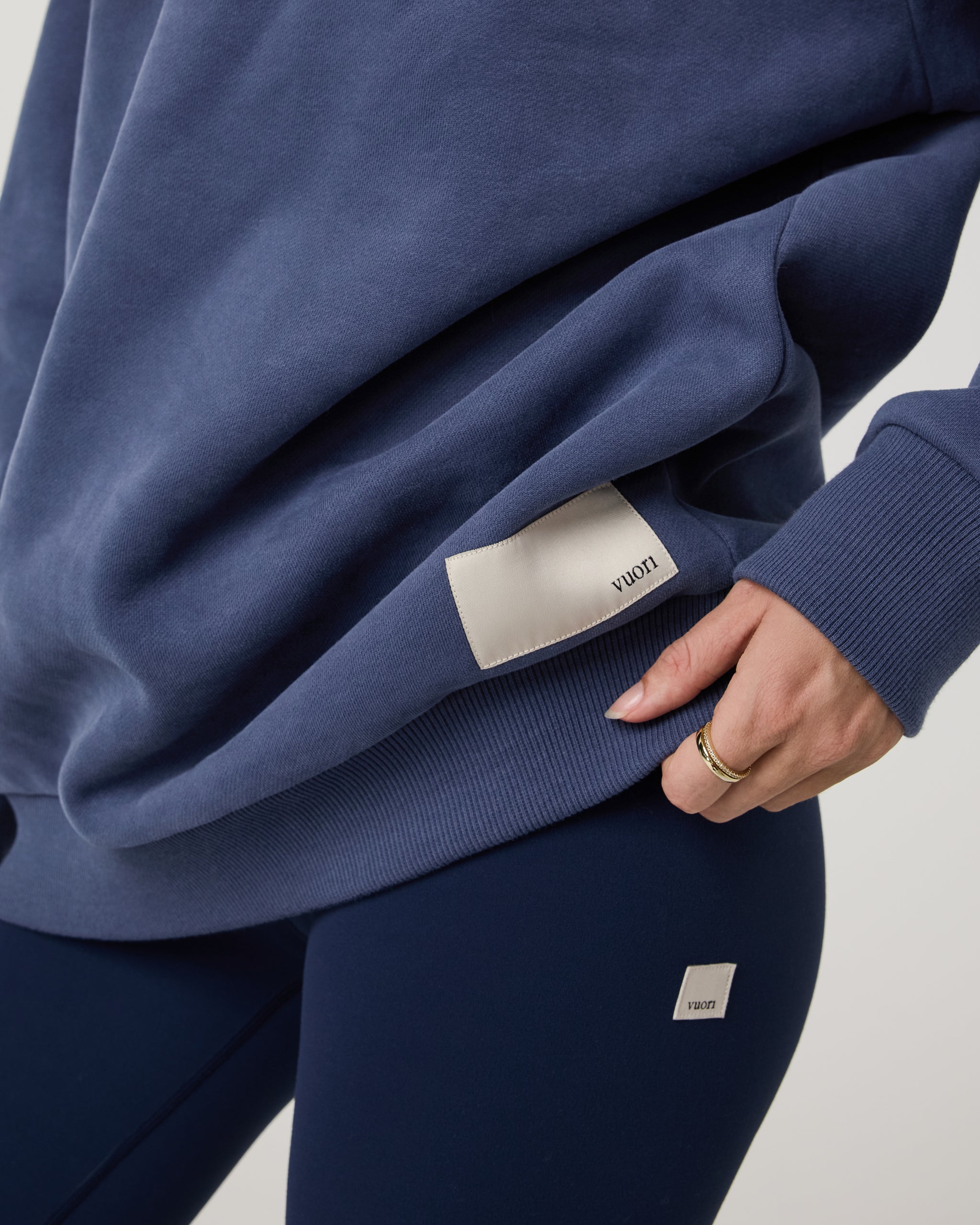 Restore Oversized Crew 2.0 | French Blue - Image 6