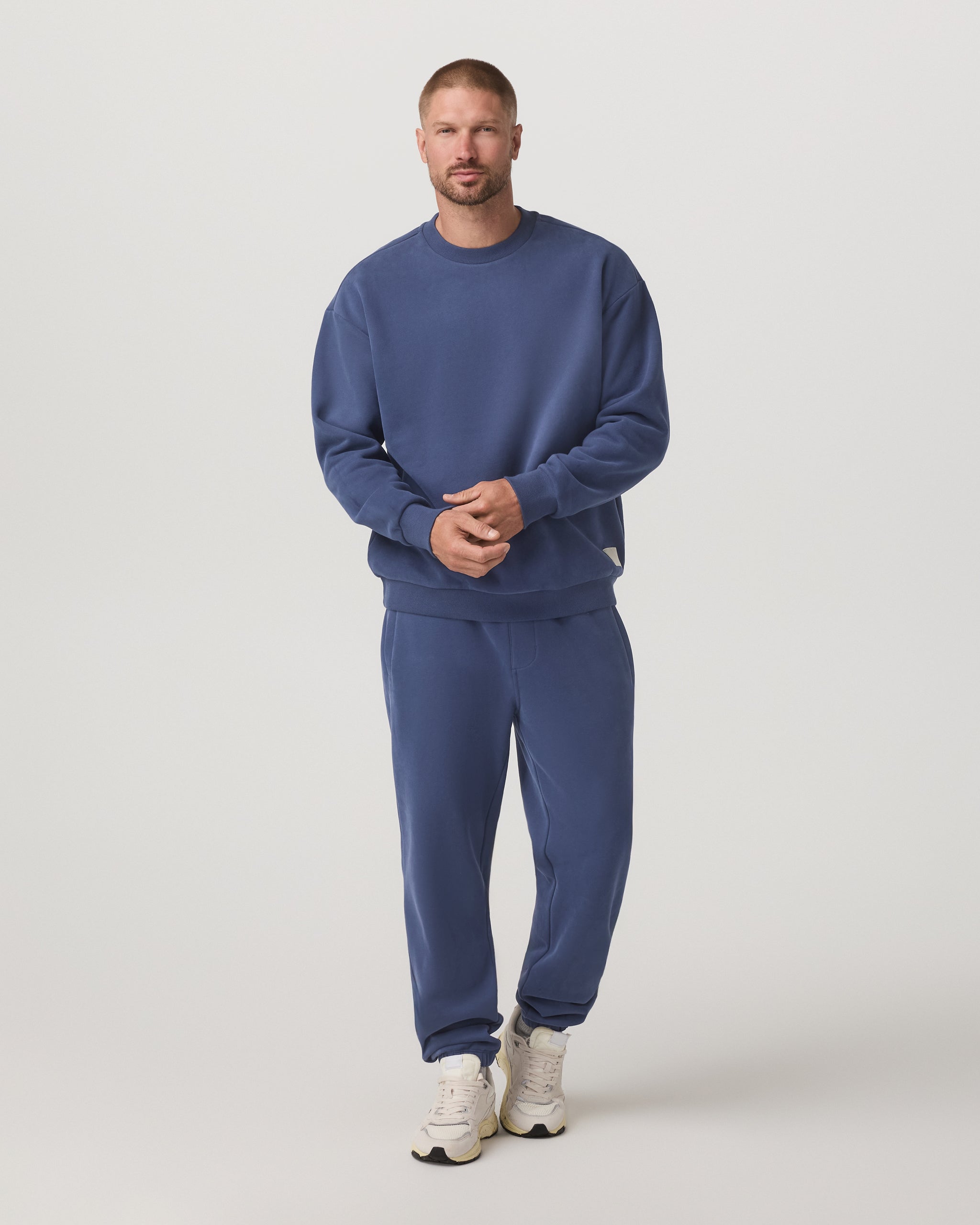 Restore Oversized Crew 2.0 | French Blue - Image 7