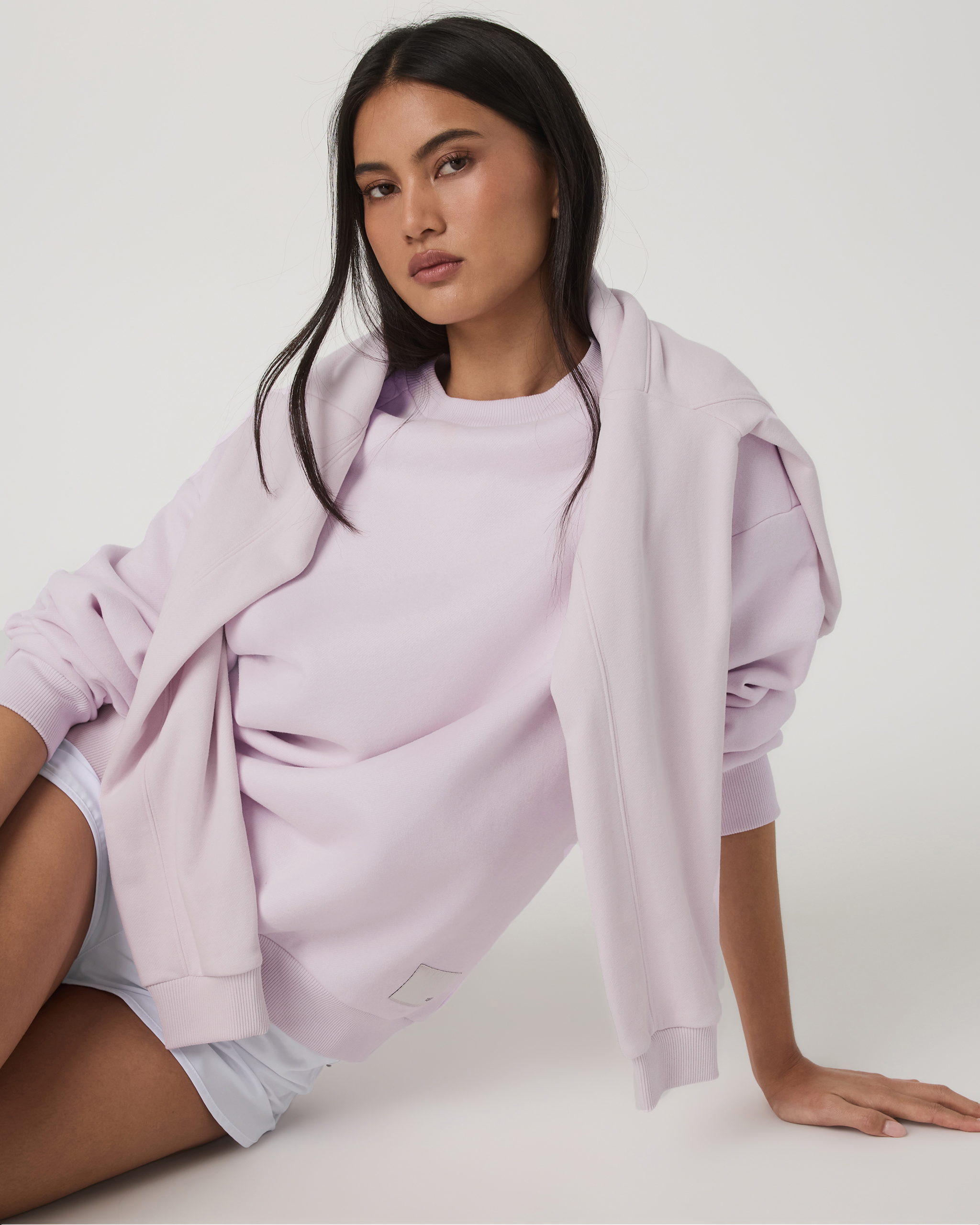 Restore Oversized Crew 2.0 | Lilac Breeze - Image 2