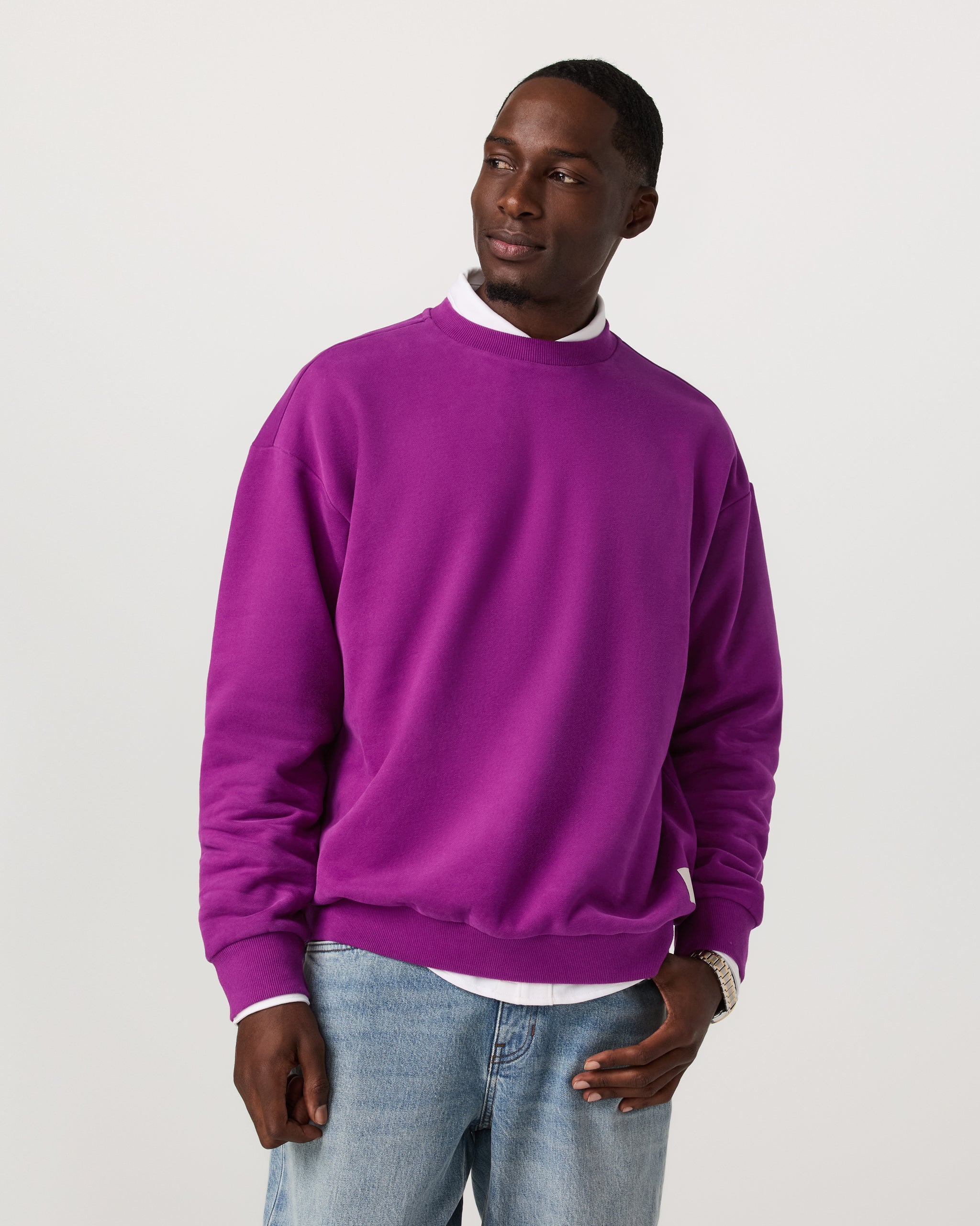 Restore Oversized Crew 2.0 | Magenta - Image 4