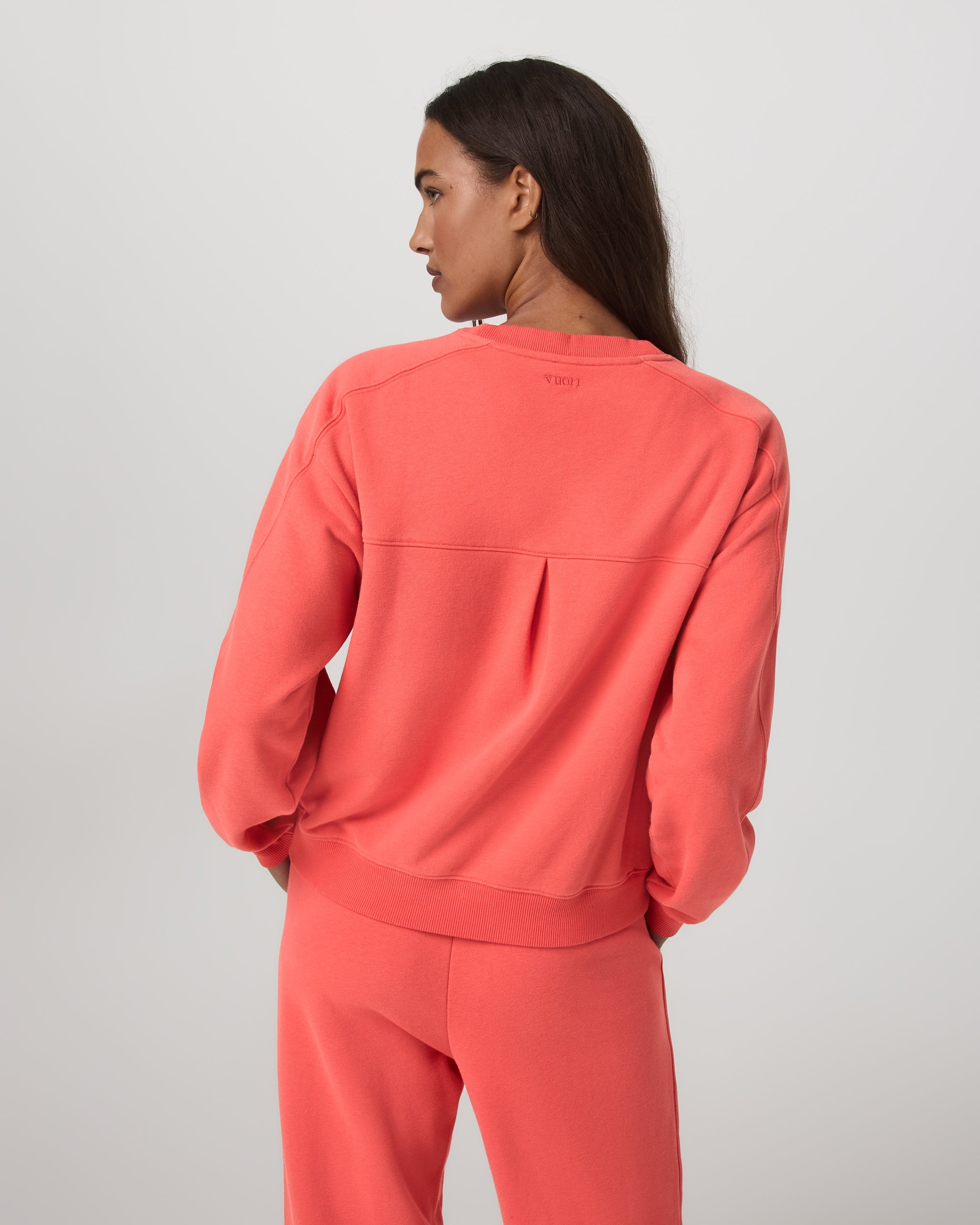 Sedona Seams Crew | Bright Coral - Image 3