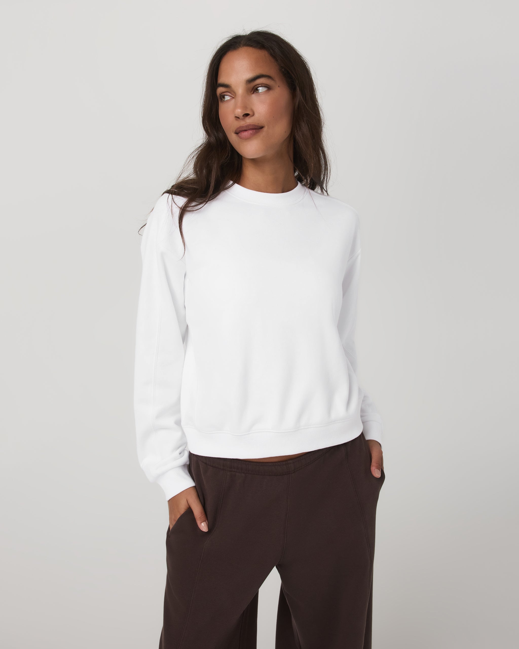 Sedona Seams Crew | White - Image 5