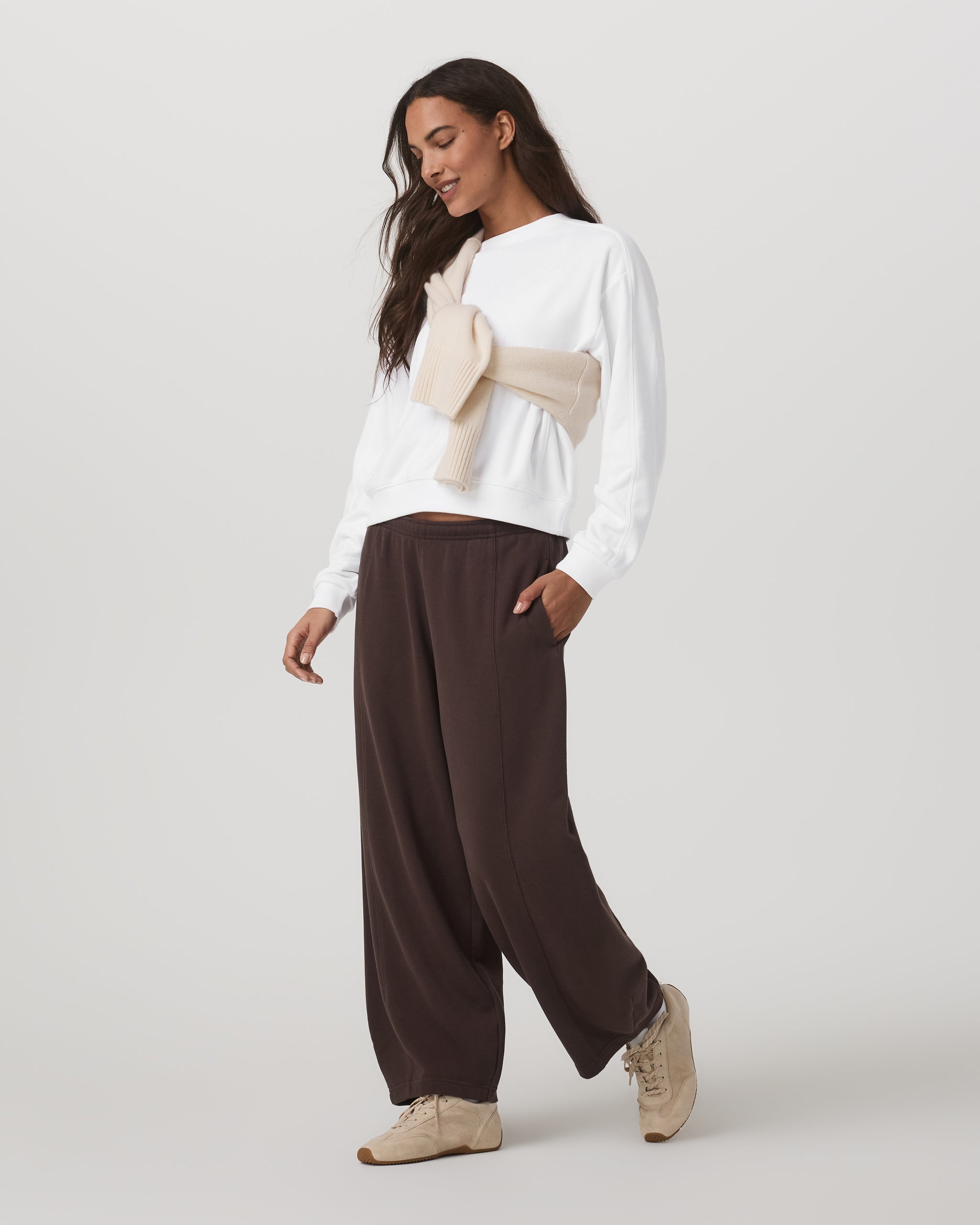 Sedona Seams Crew | White - Image 6