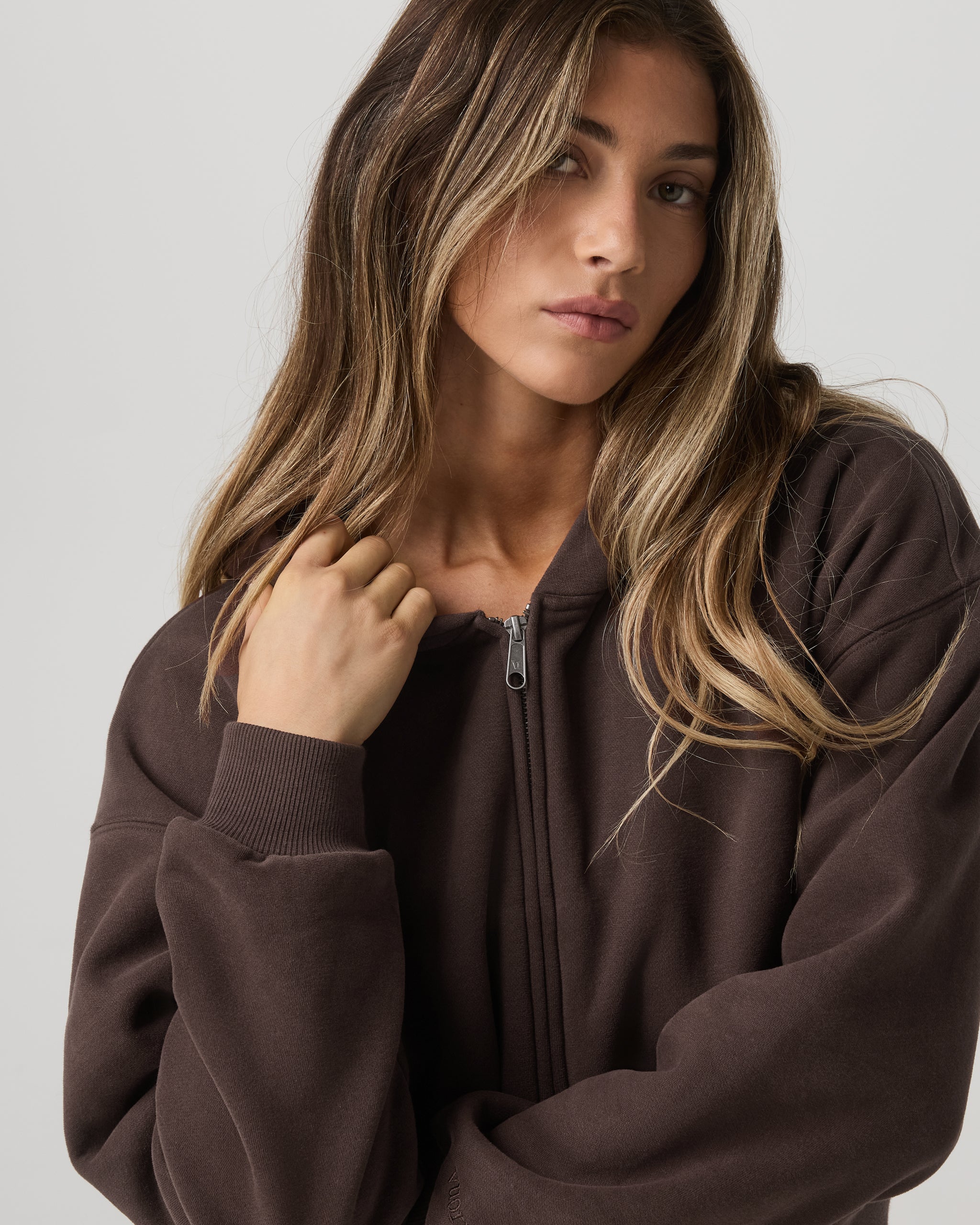 Restore Mini Full Zip Hoodie | Java - Image 5