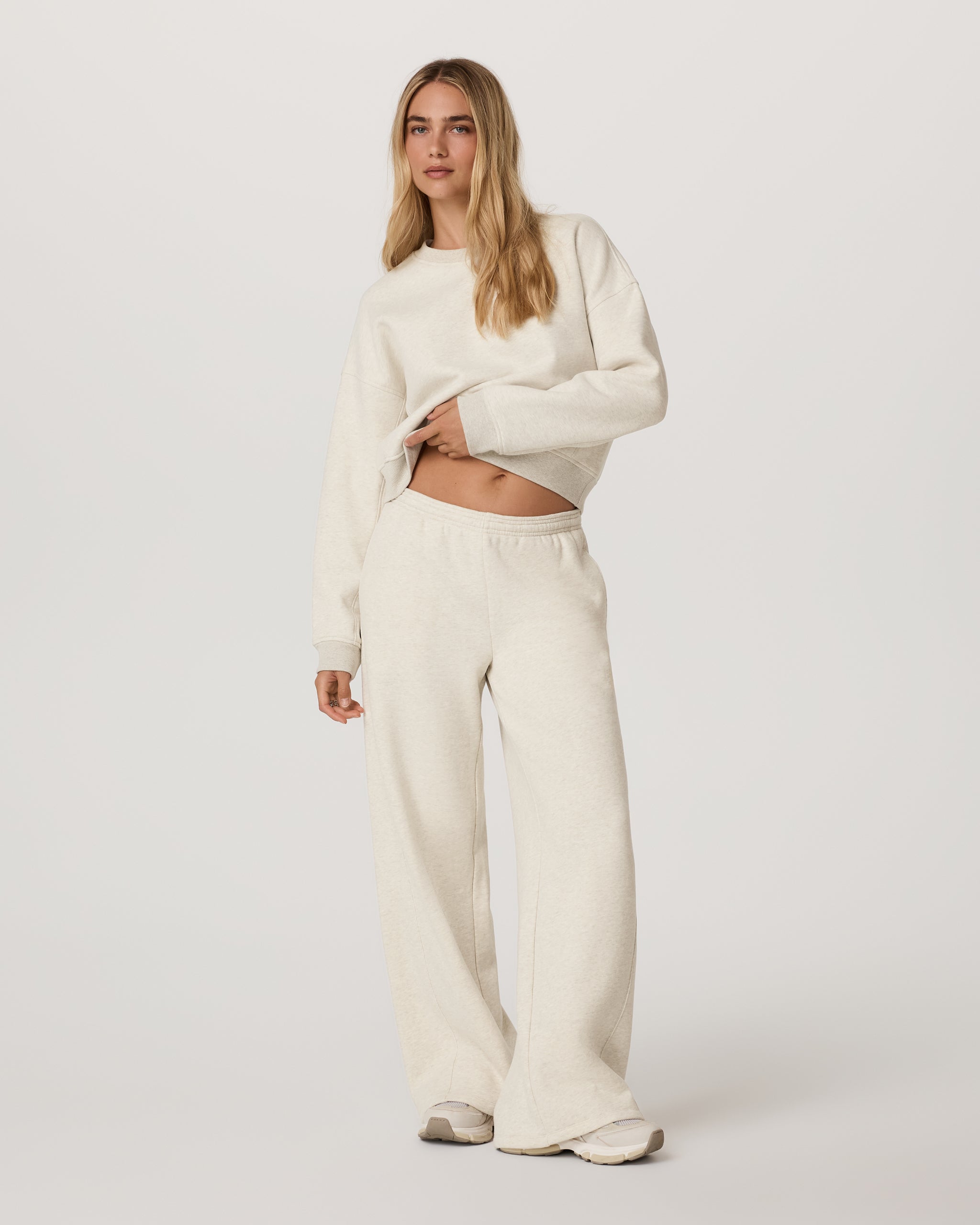 Restore Mini Crew | Bone Heather - Image 2