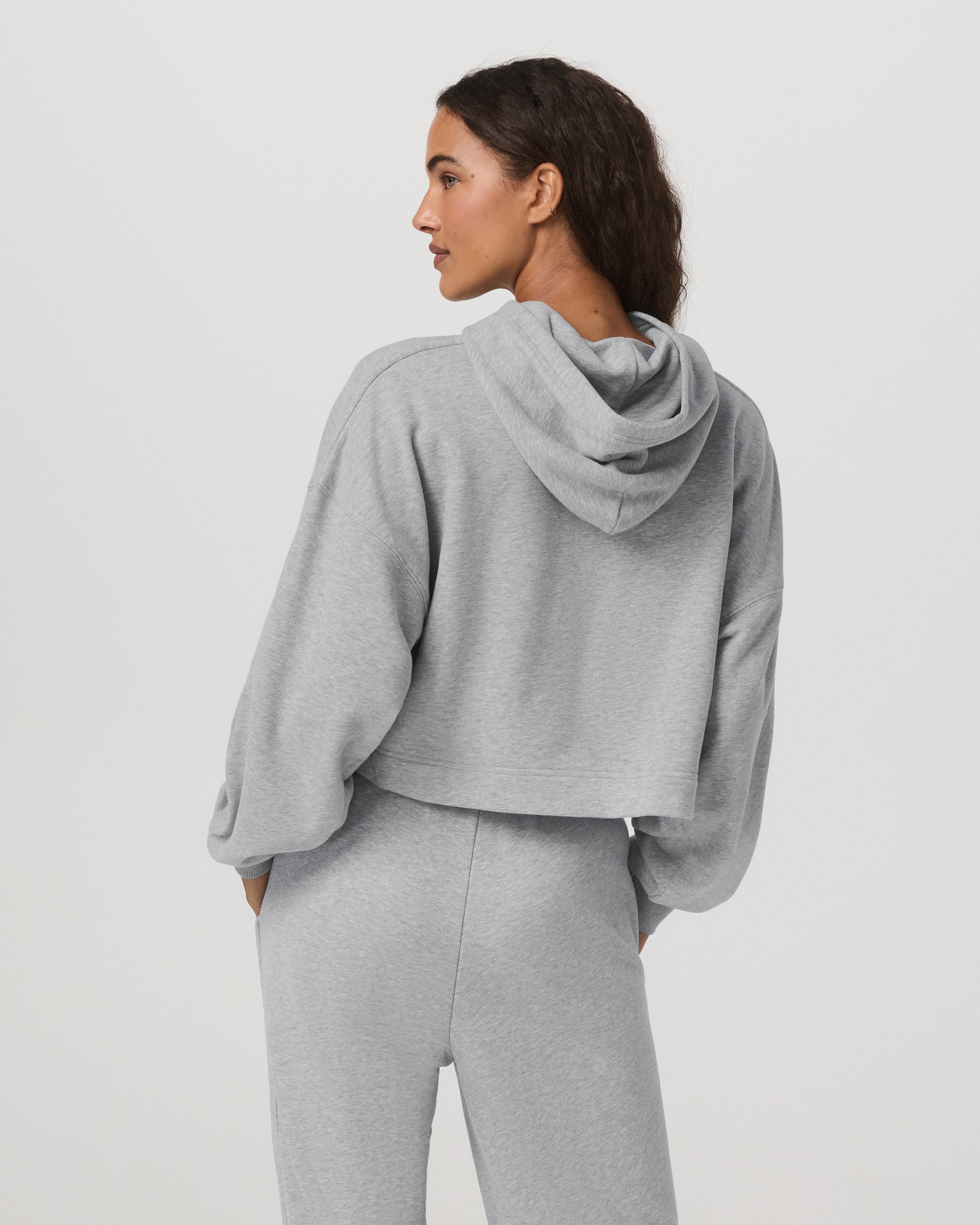 Sedona Pullover Hoodie | Light Heather Grey - Image 3