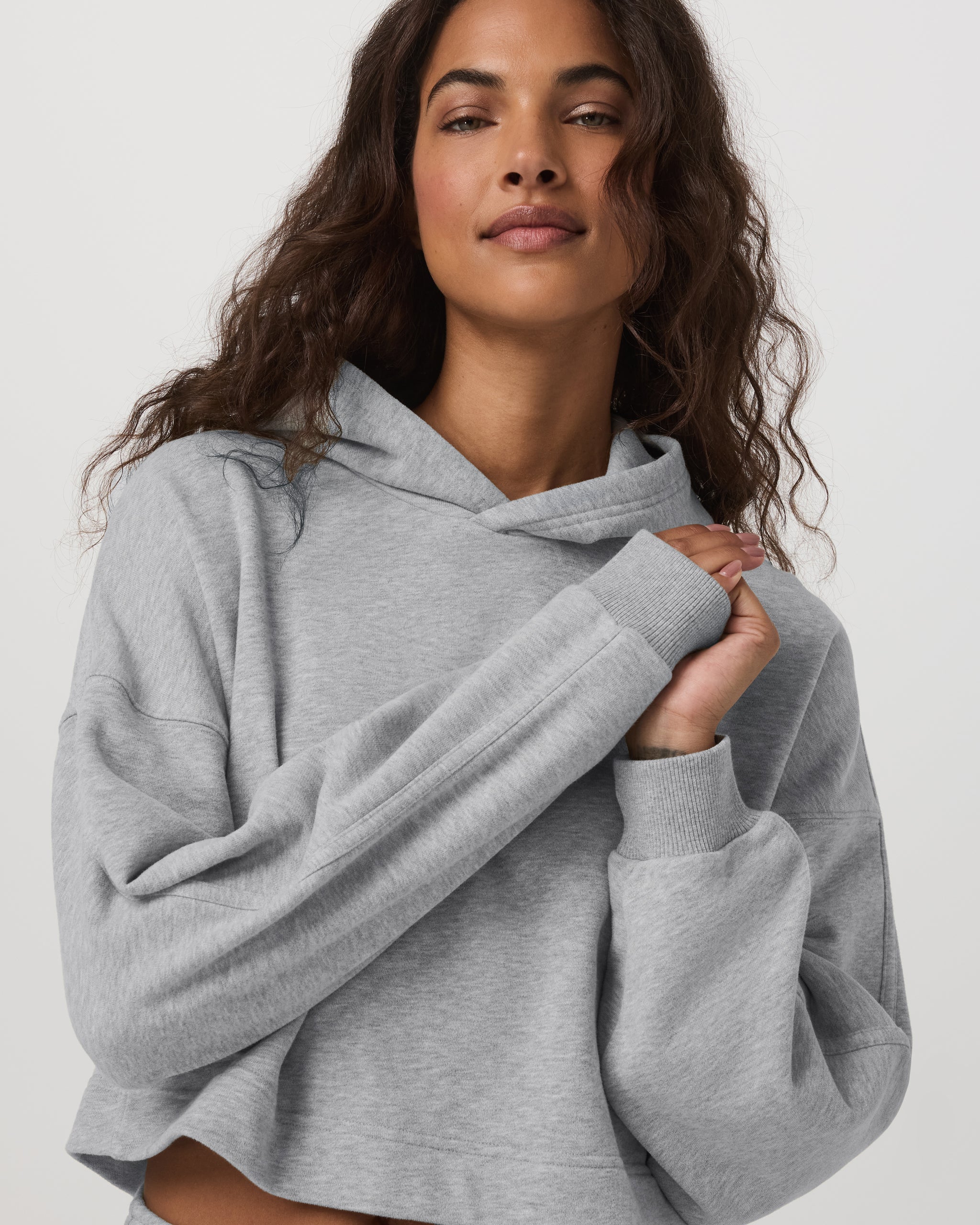 Sedona Pullover Hoodie | Light Heather Grey