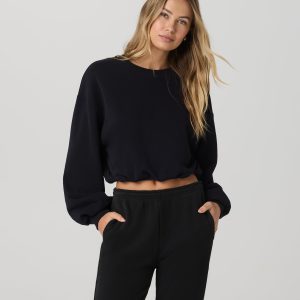 Sedona Bubble Crew | Black