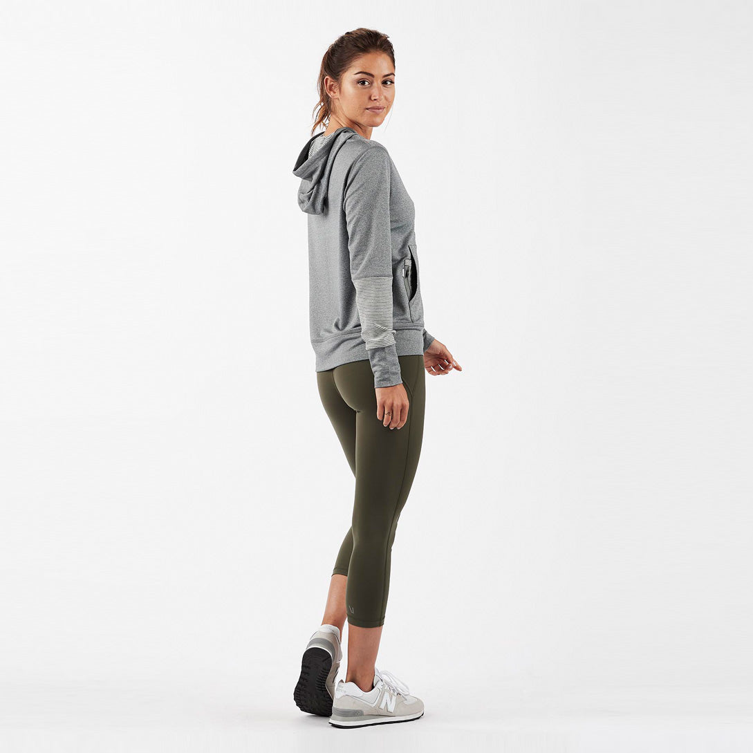 Cloudline Performance Hoodie | Heather Grey - Image 3