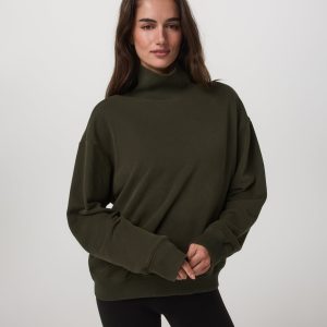 Sedona Mock Neck | Olive