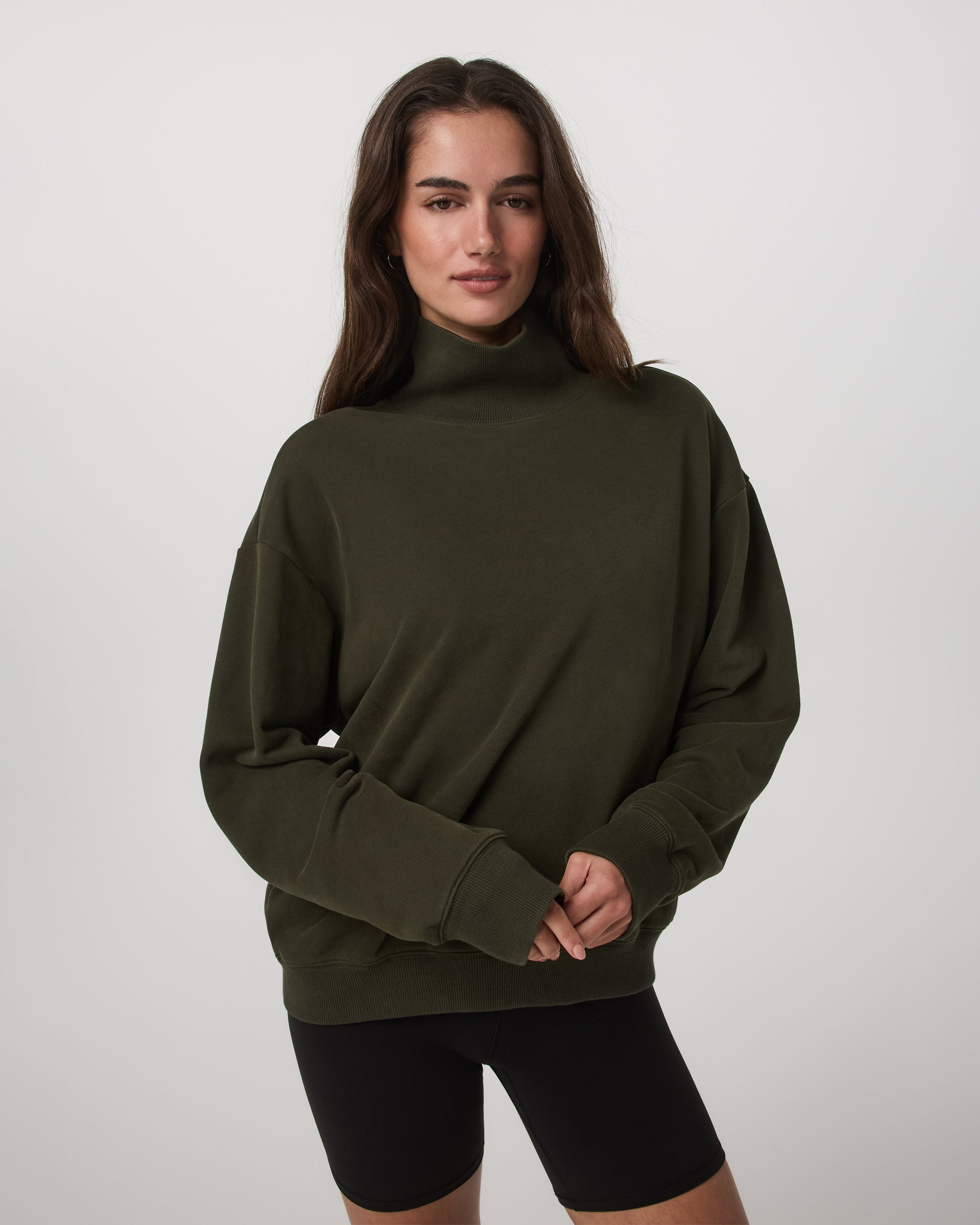 Sedona Mock Neck | Olive