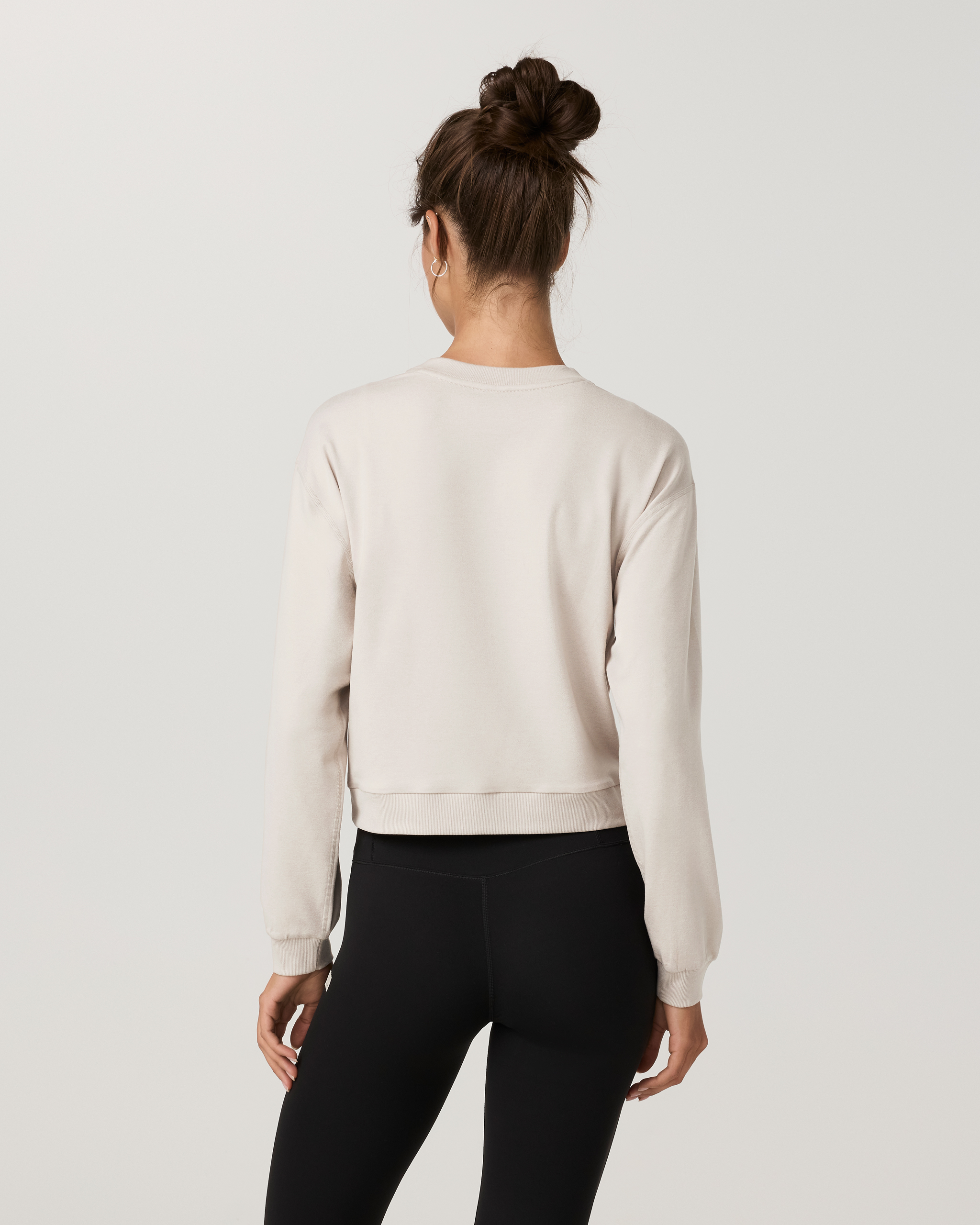 Halo Modern Crew | Ecru Heather - Image 3
