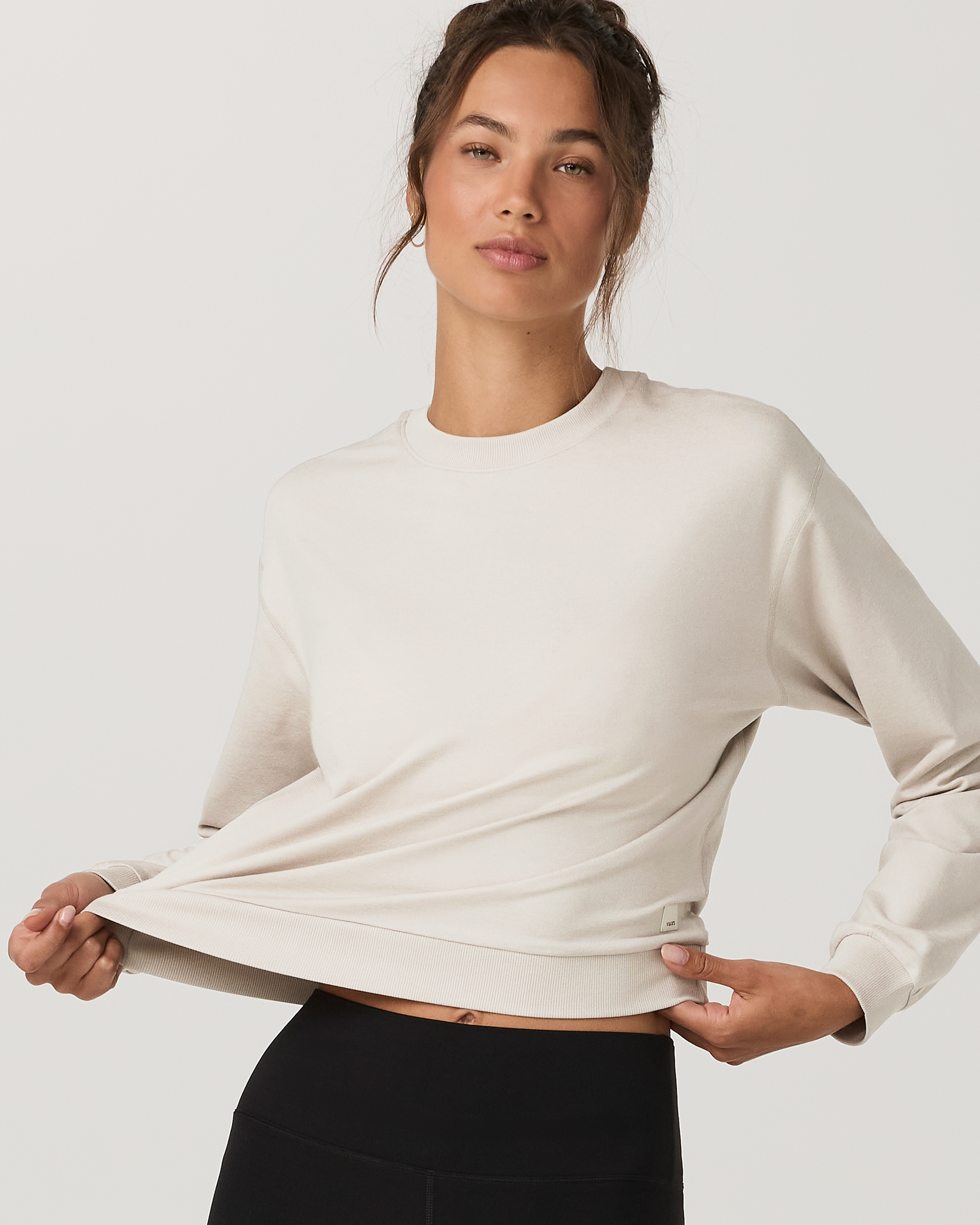 Halo Modern Crew | Ecru Heather - Image 5