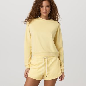 Halo Modern Crew | Lemon Snap Heather