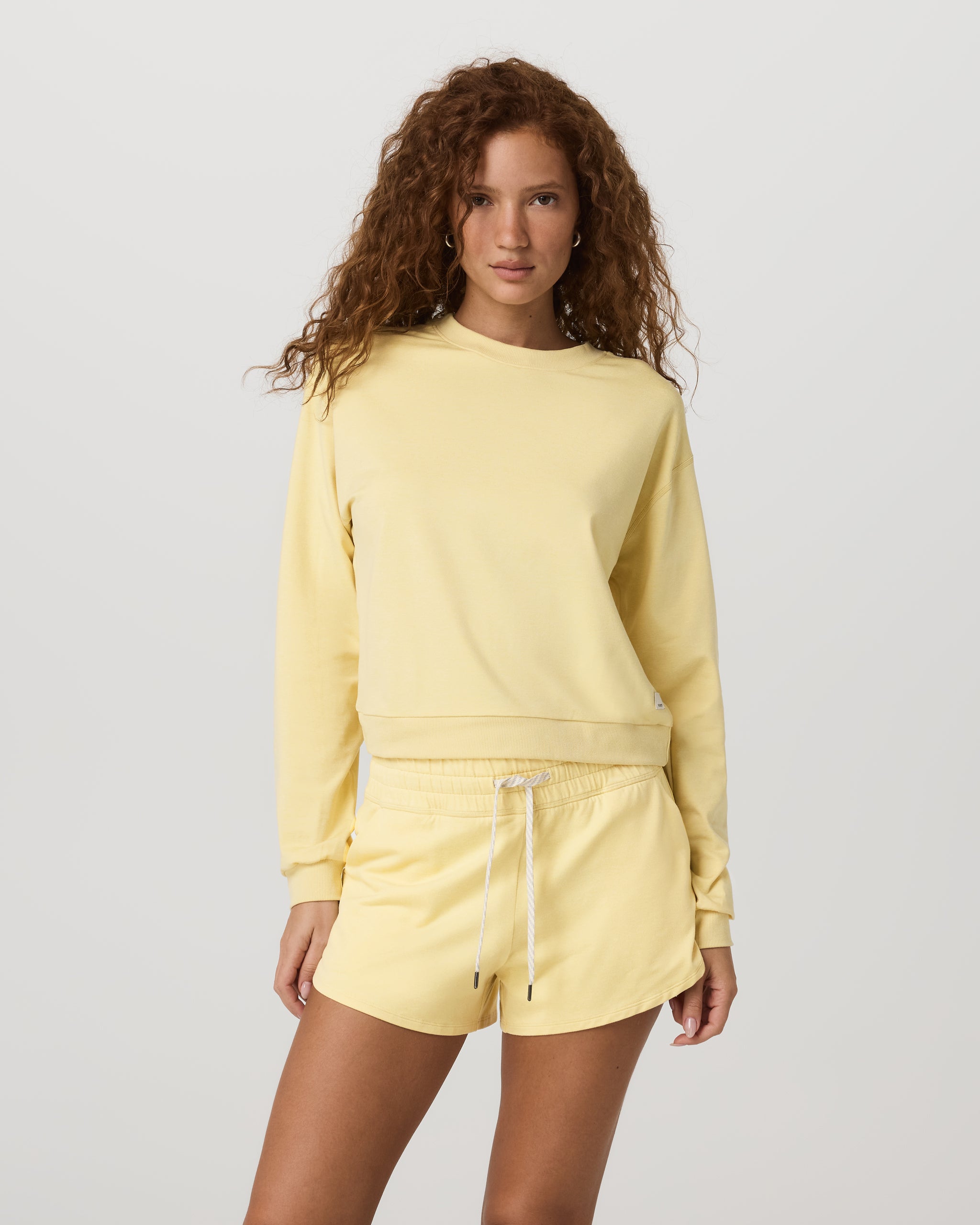 Halo Modern Crew | Lemon Snap Heather