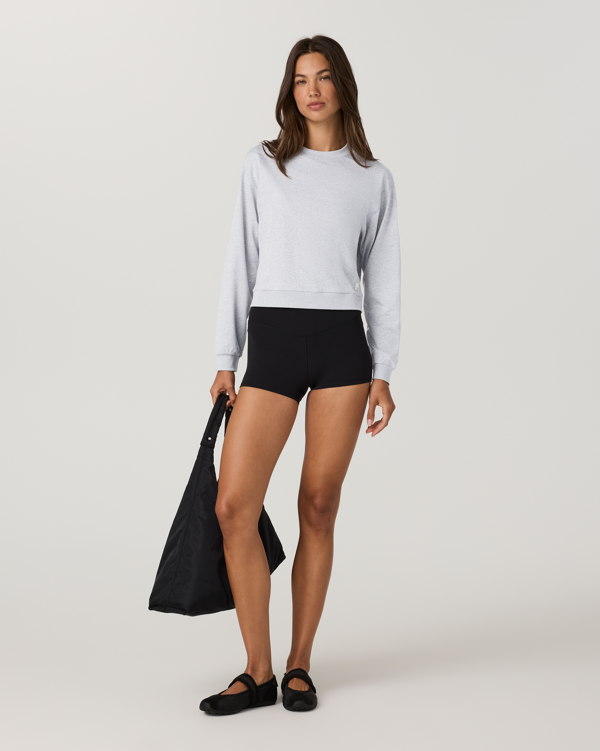 Halo Modern Crew | Pale Grey Heather - Image 2