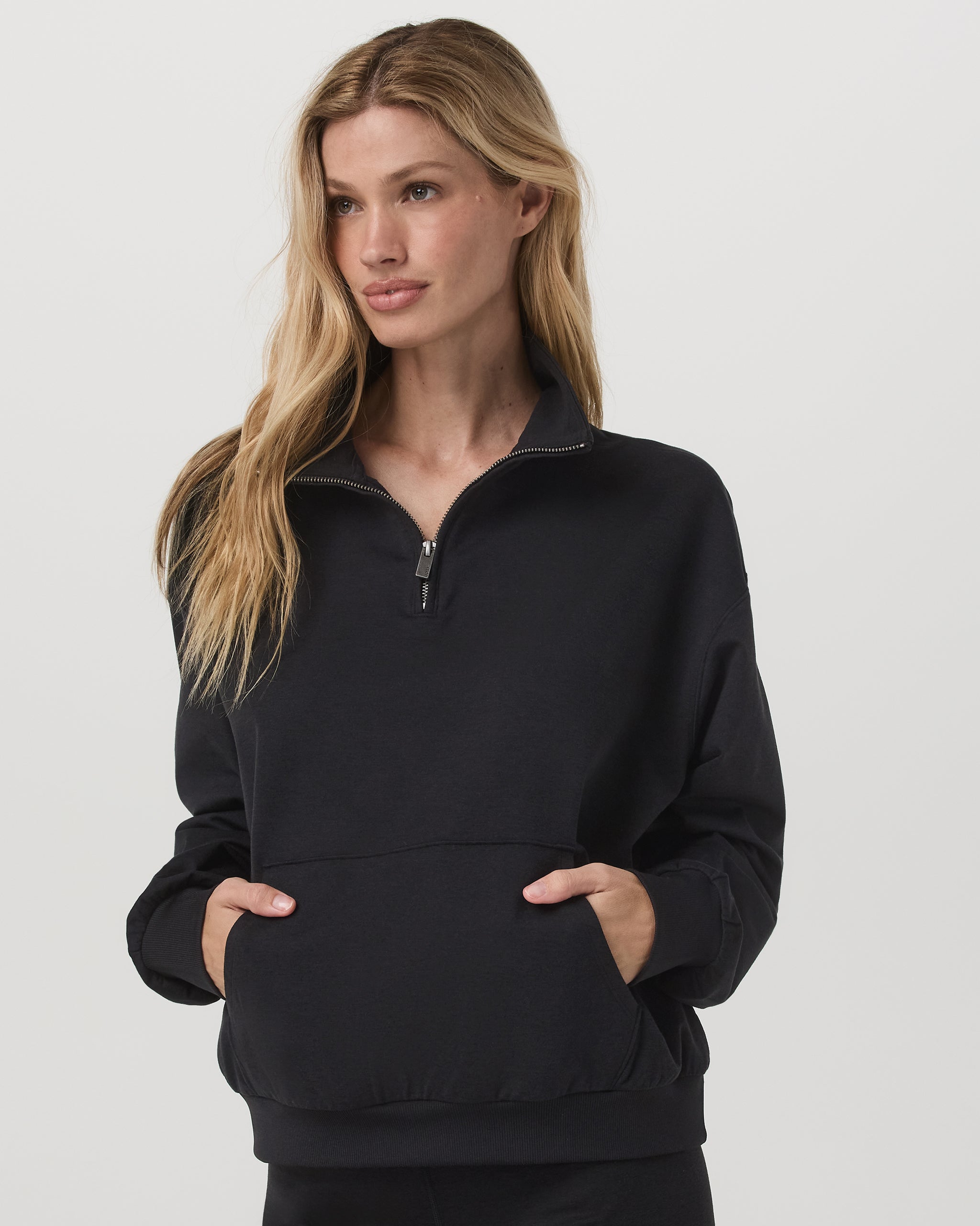 Granite Half Zip | Black Heather - Image 5