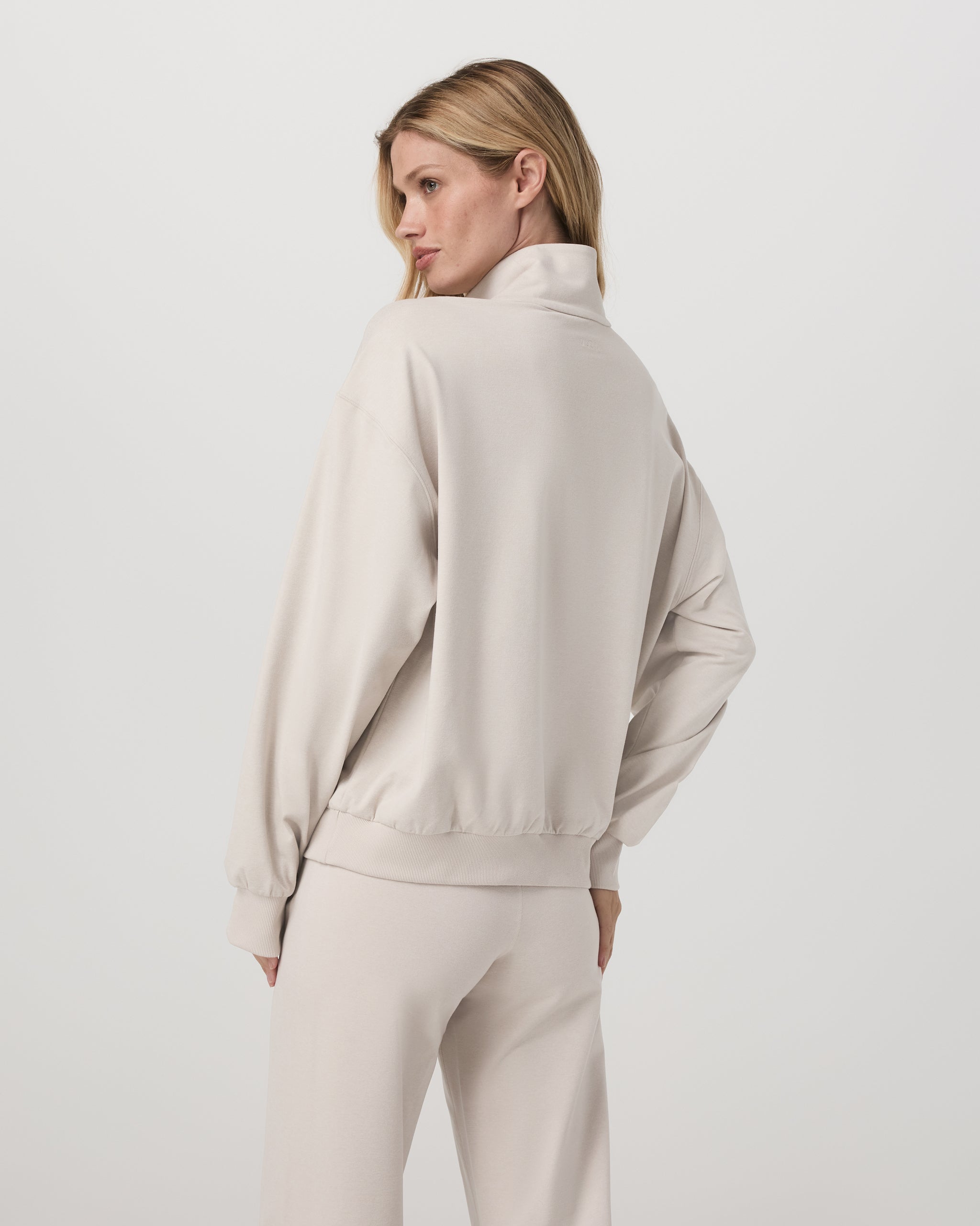 Granite Half Zip | Oatmeal Heather - Image 3