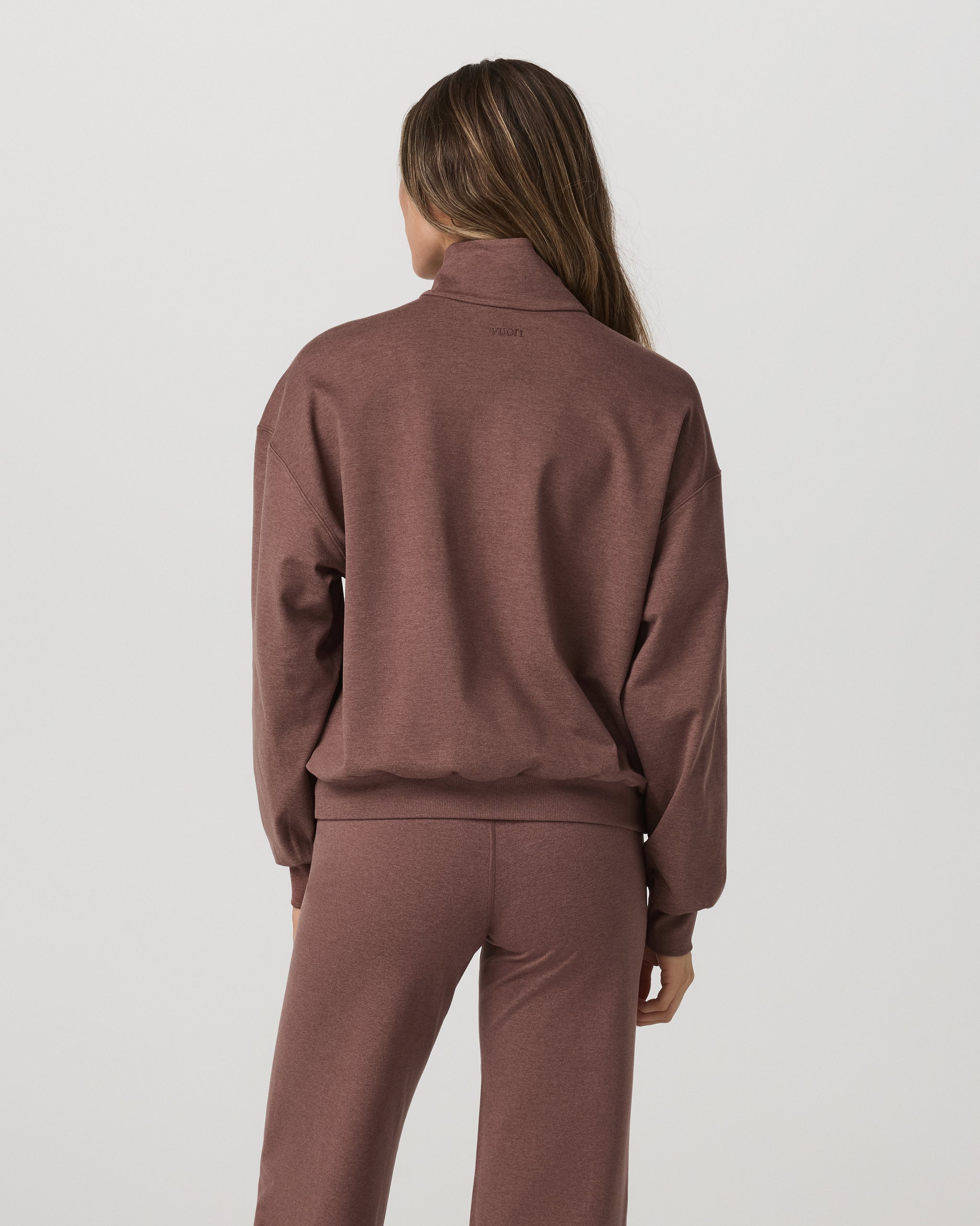 Granite Half Zip | Sable Heather - Image 3