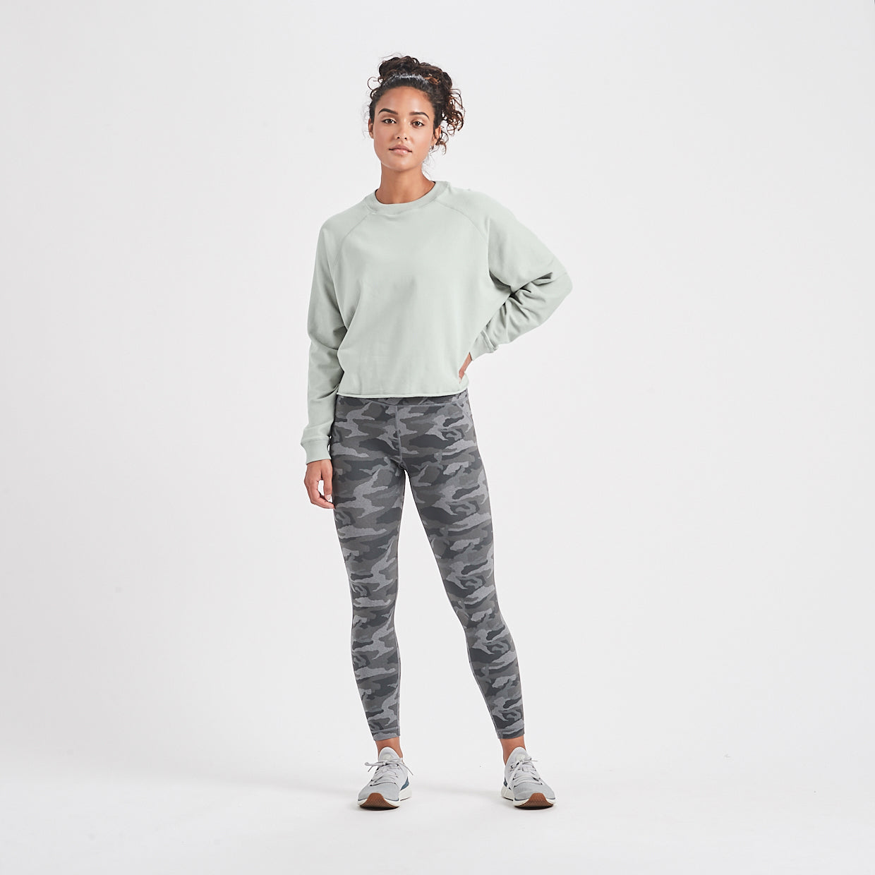 Faye Sweatshirt | Sage - Image 3