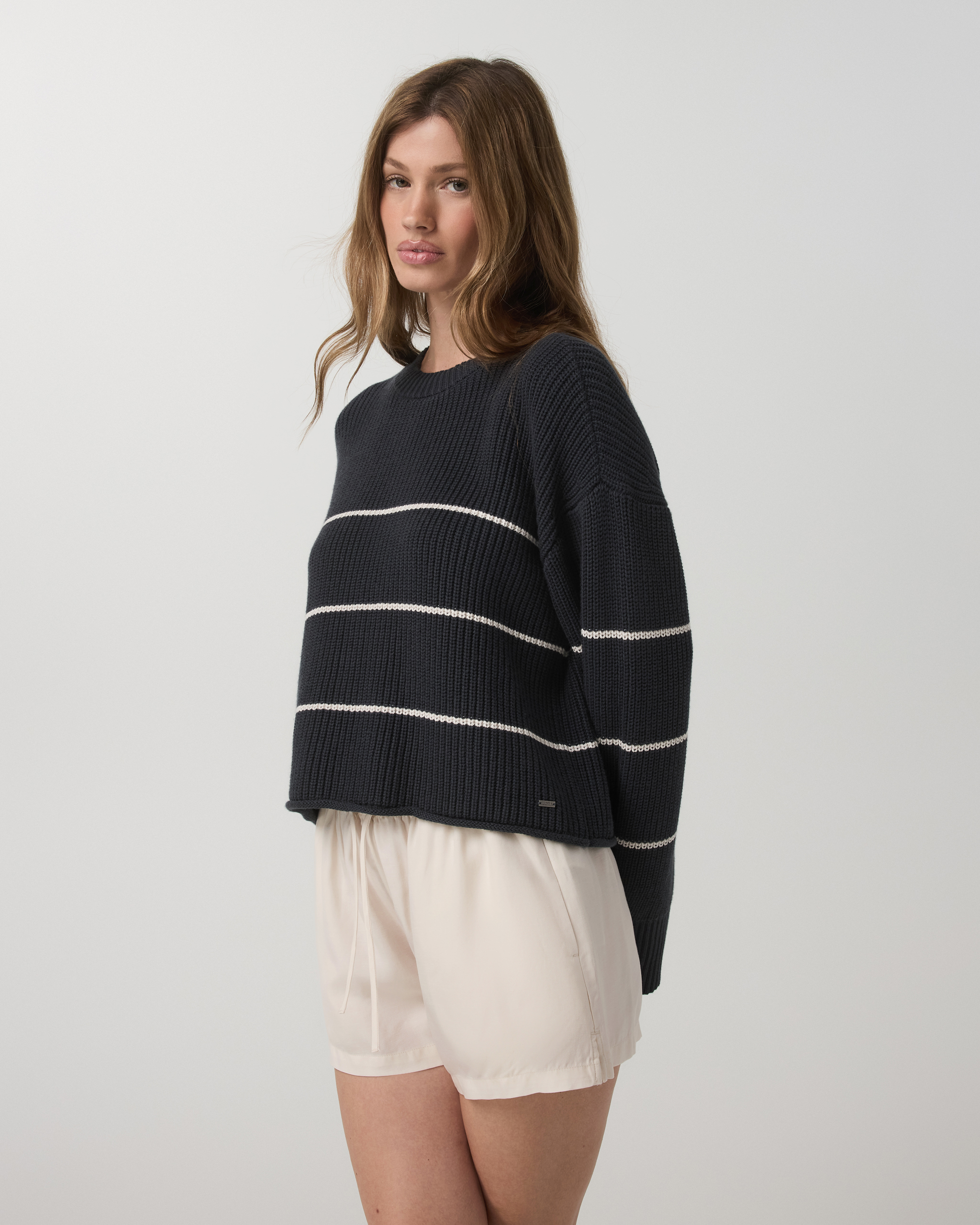 Montauk Crew | Navy Stripe - Image 5