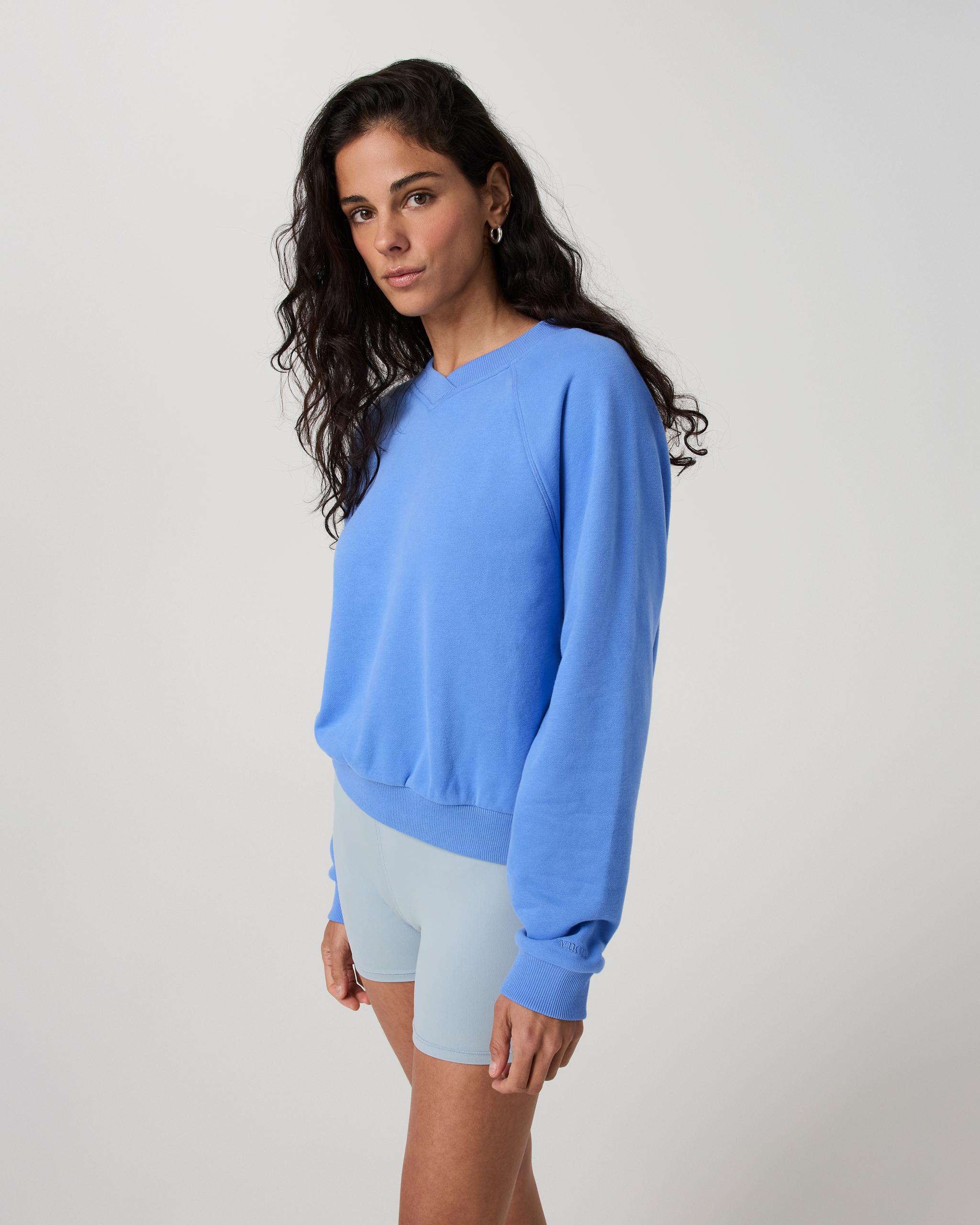 Sedona V-Neck Pullover | Riviera Blue - Image 5
