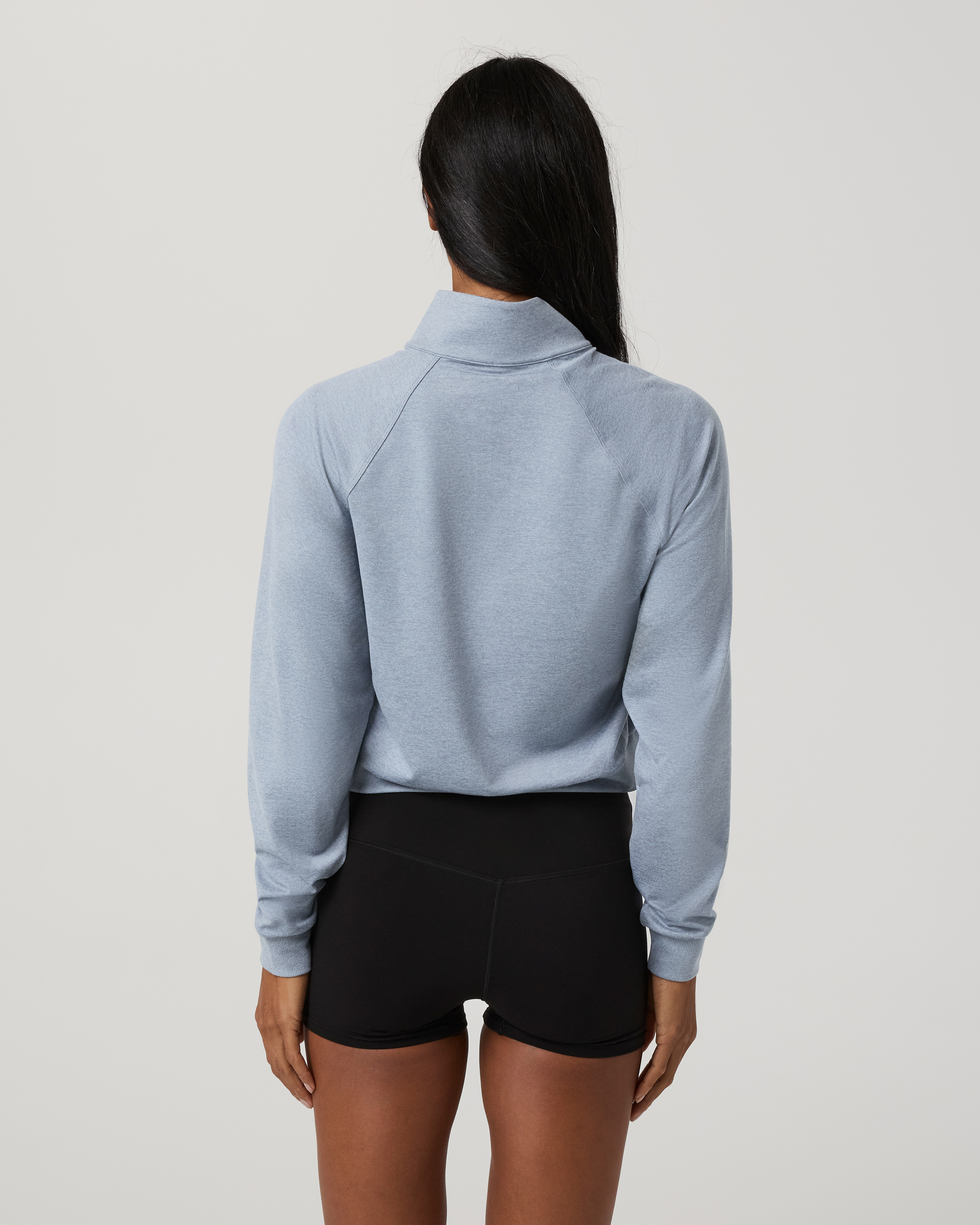 Halo Half Zip | Coastal Fog Heather - Image 3