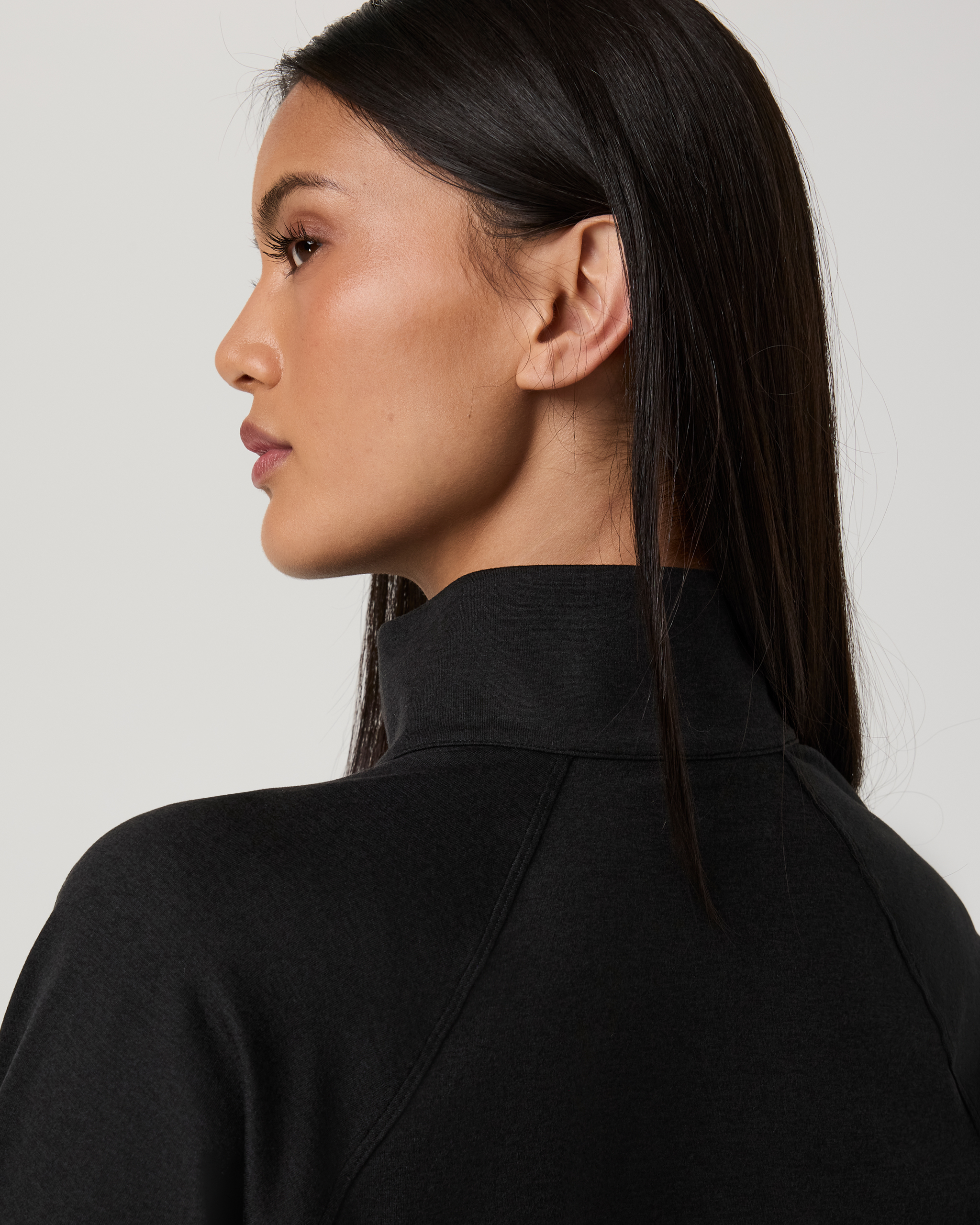 Halo Half Zip | Black Heather - Image 5