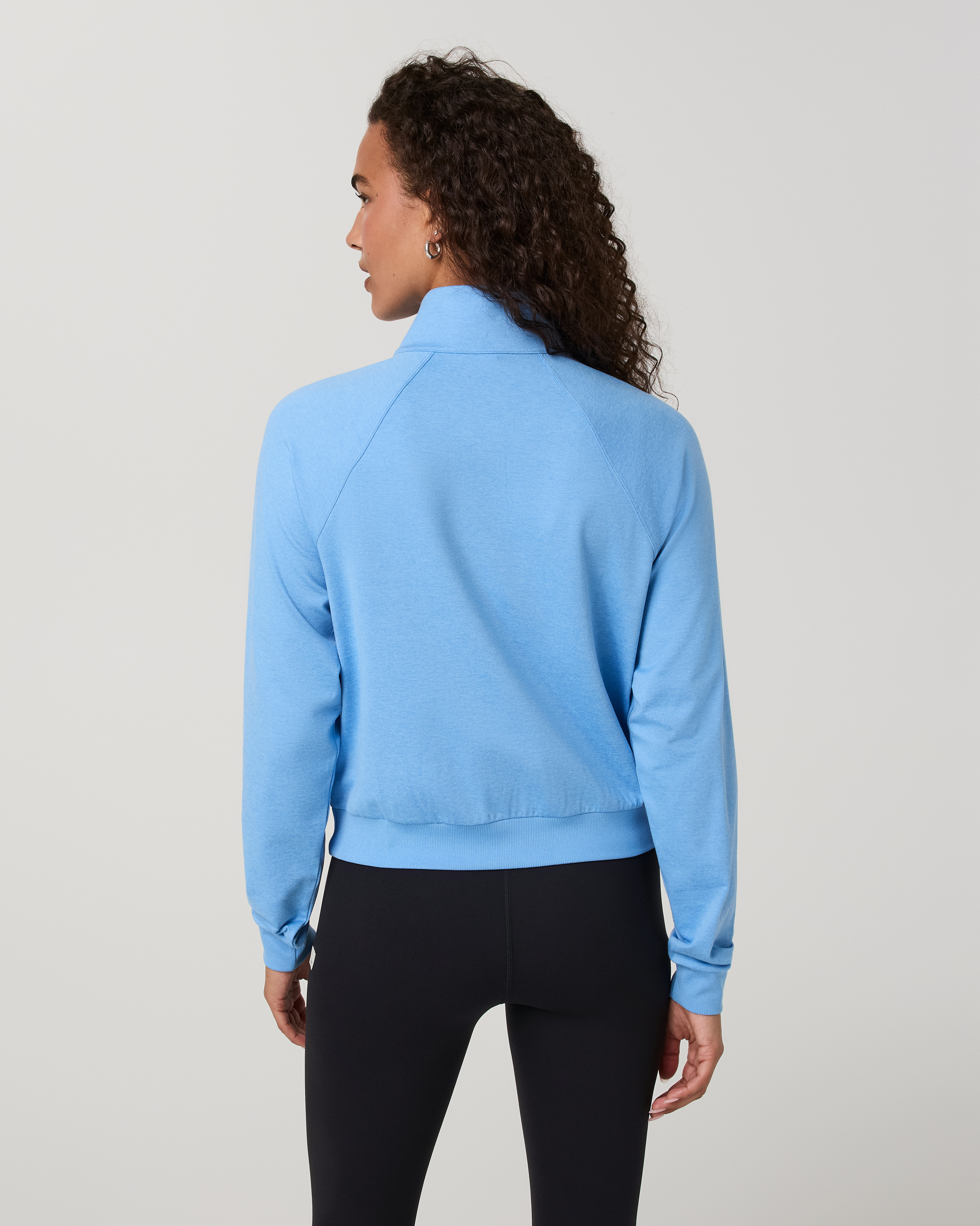 Halo Half Zip | Oasis Blue Heather - Image 3